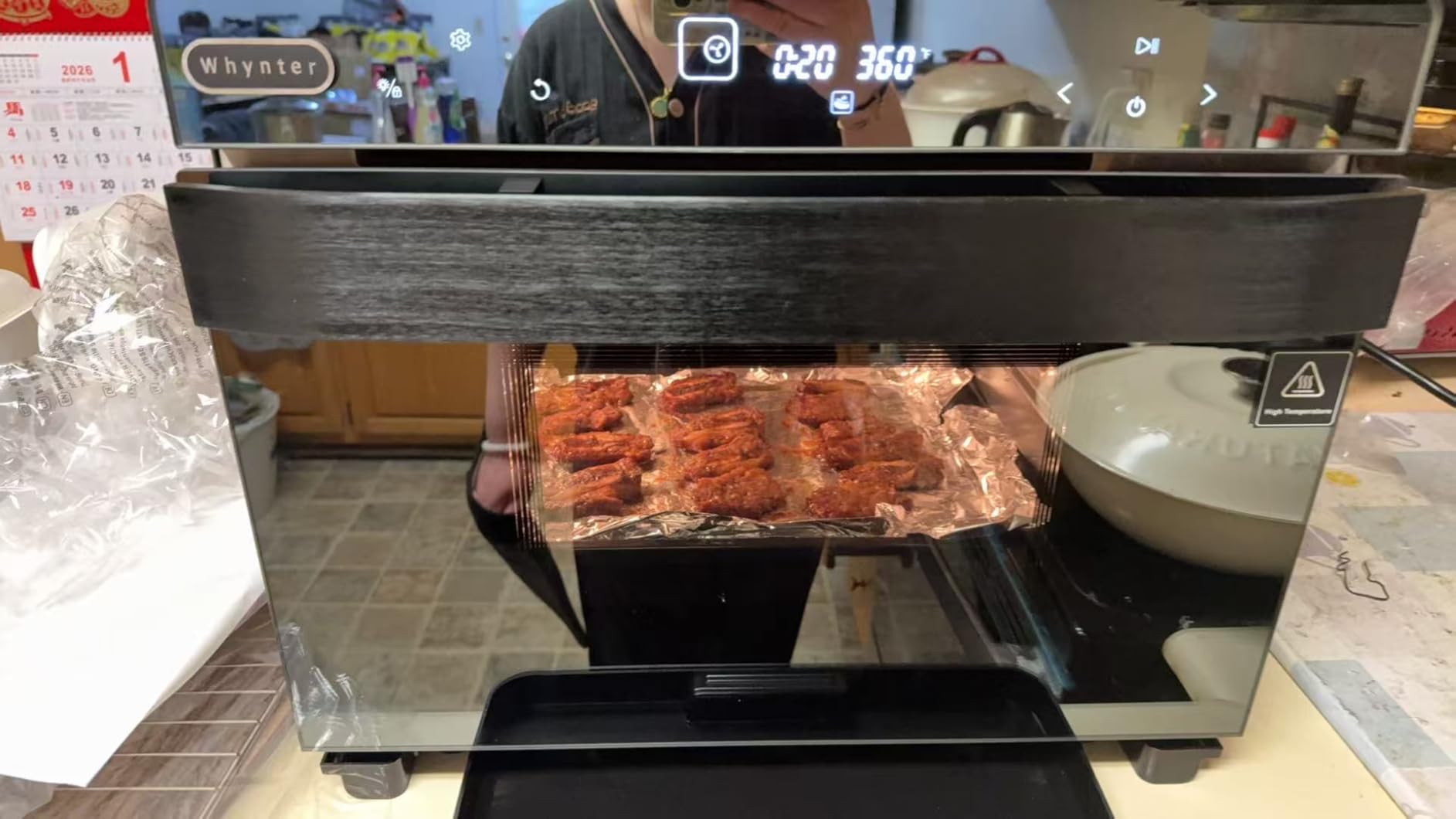 Whynter Multi-Function Convection Steam Oven, 40 Quart, Air Fryer, Dehydrator, Yogurt Maker, 1800W, Stainless Steel customer photo 1