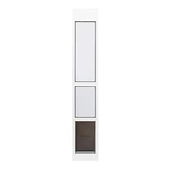PetSafe Extreme Weather Sliding Glass Pet Door - Easy to Install, Perfect for Rental Homes - Adjustable Height 75 7/8