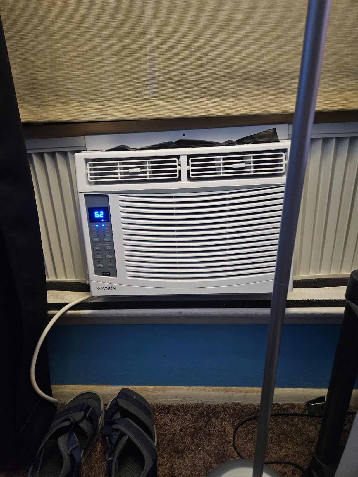 ROVSUN Smart 6000 BTU Window Air Conditioner with WiFi, Energy Saving Window AC Unit with Remote & App Control & Timer Function & Easy Install Kit, for Rooms up to 250 Square Feet, 115V/60Hz, White customer photo 2