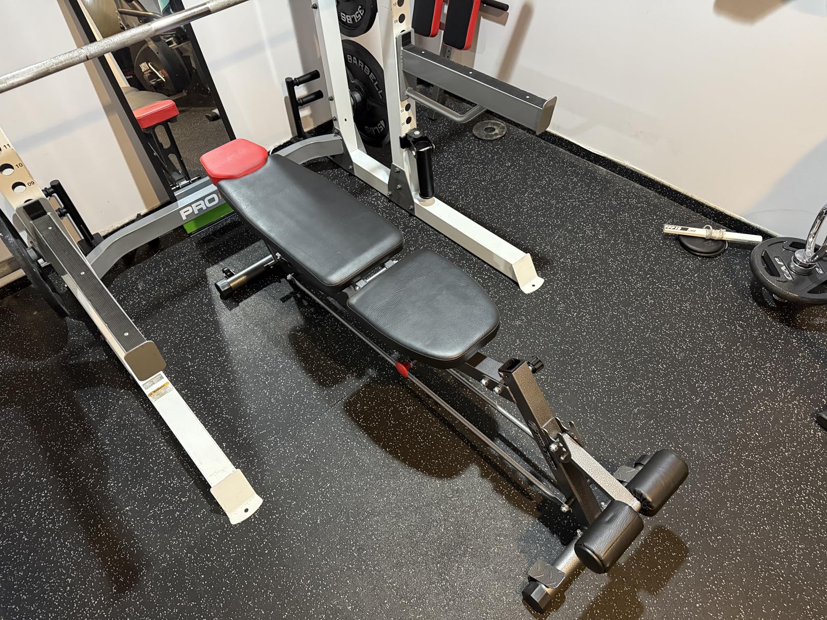 Finer Form Multi-Functional FID Weight Bench for Full All-in-One Body Workout - Hyper Back Extension, Roman Chair, Adjustable Ab Sit up Bench, Incline Decline Bench, Flat Bench customer photo 1