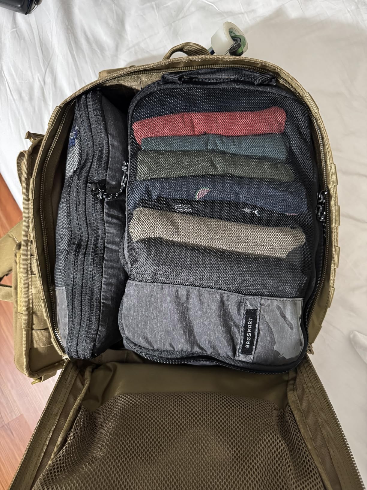 6 Set Compression Packing Cubes for Travel, Lightweight Luggage Organizer Bags, Durable Space Saver Bags Travel Essentials customer photo 2