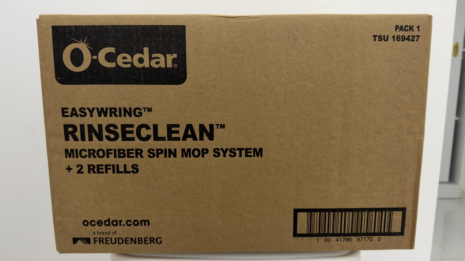 O-Cedar RinseClean Spin Mop & Bucket System | Clean with Clean Water | Removes 99% of Bacteria customer photo 1