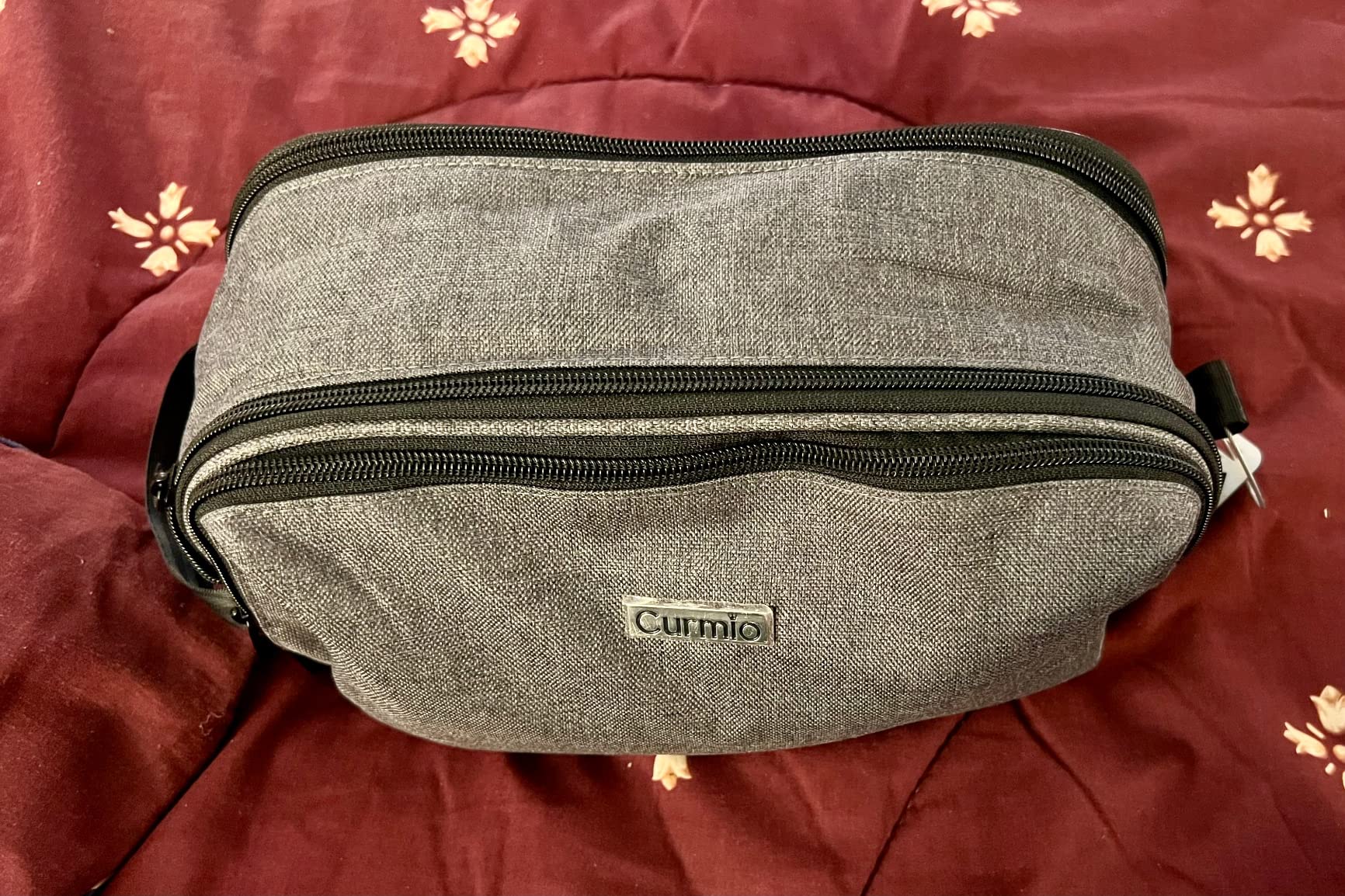 CURMIO CPAP Travel Bag Compatible with ResMed AirMini Machine, Portable CPAP Supplies Carrying Case Storage Bag customer photo 1