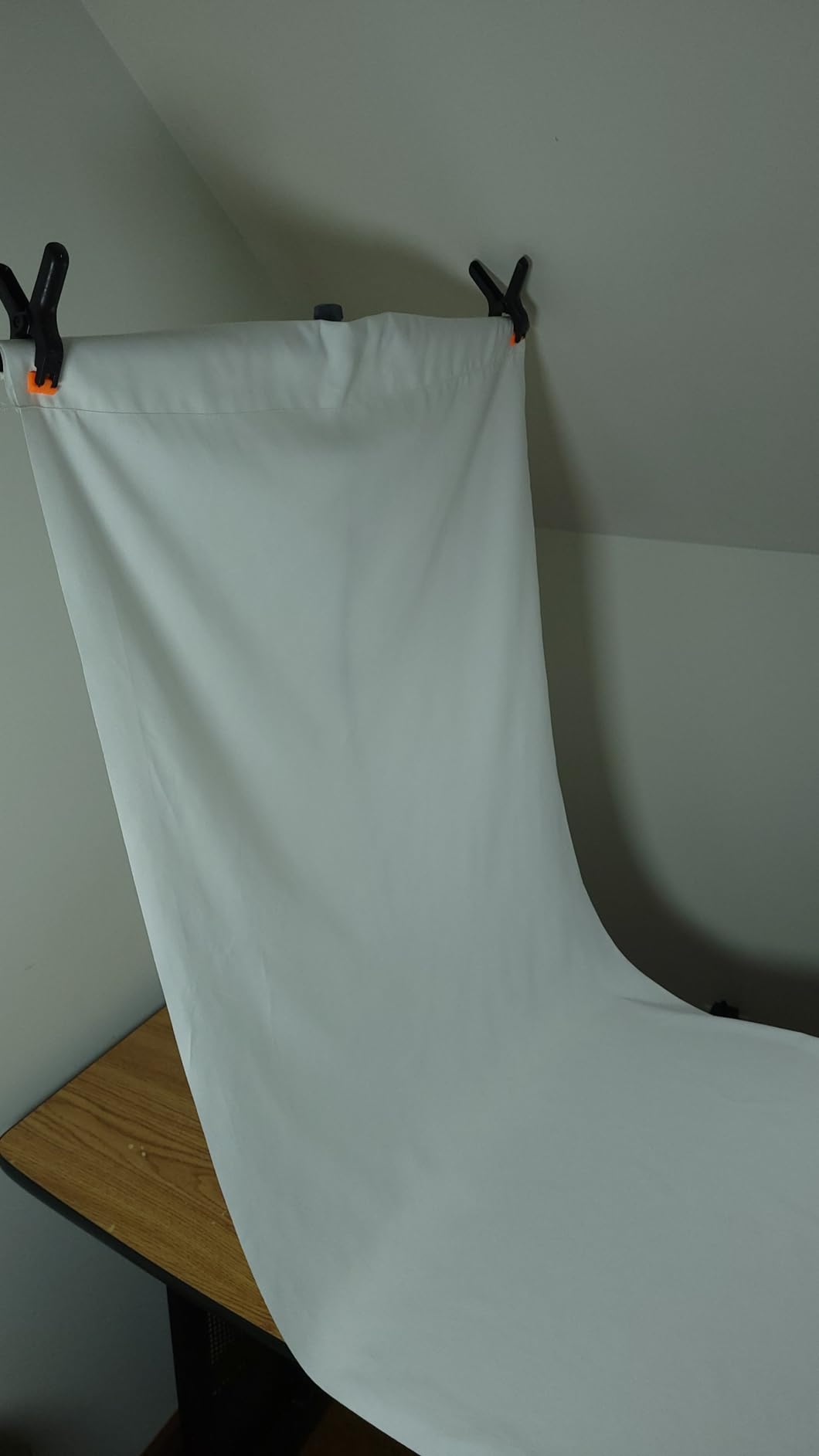 Green Screen Backdrop Kit with Stand, 5X6.5ft Portable Green Screen Backdrop with Stand kit, GreenScreen Background with Stand Carrying Bag Clamp for Streaming Video Zoom customer photo 2