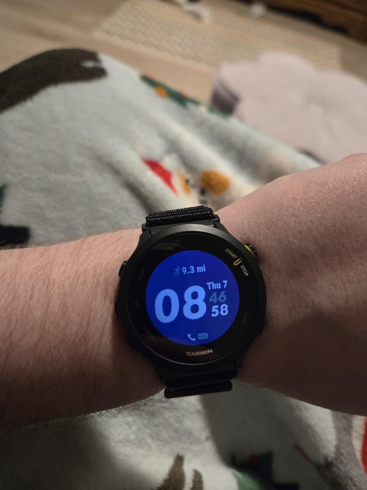Garmin Forerunner 55, GPS Running Watch with Daily Suggested Workouts, Up to 2 Weeks of Battery Life, Aqua customer photo 2