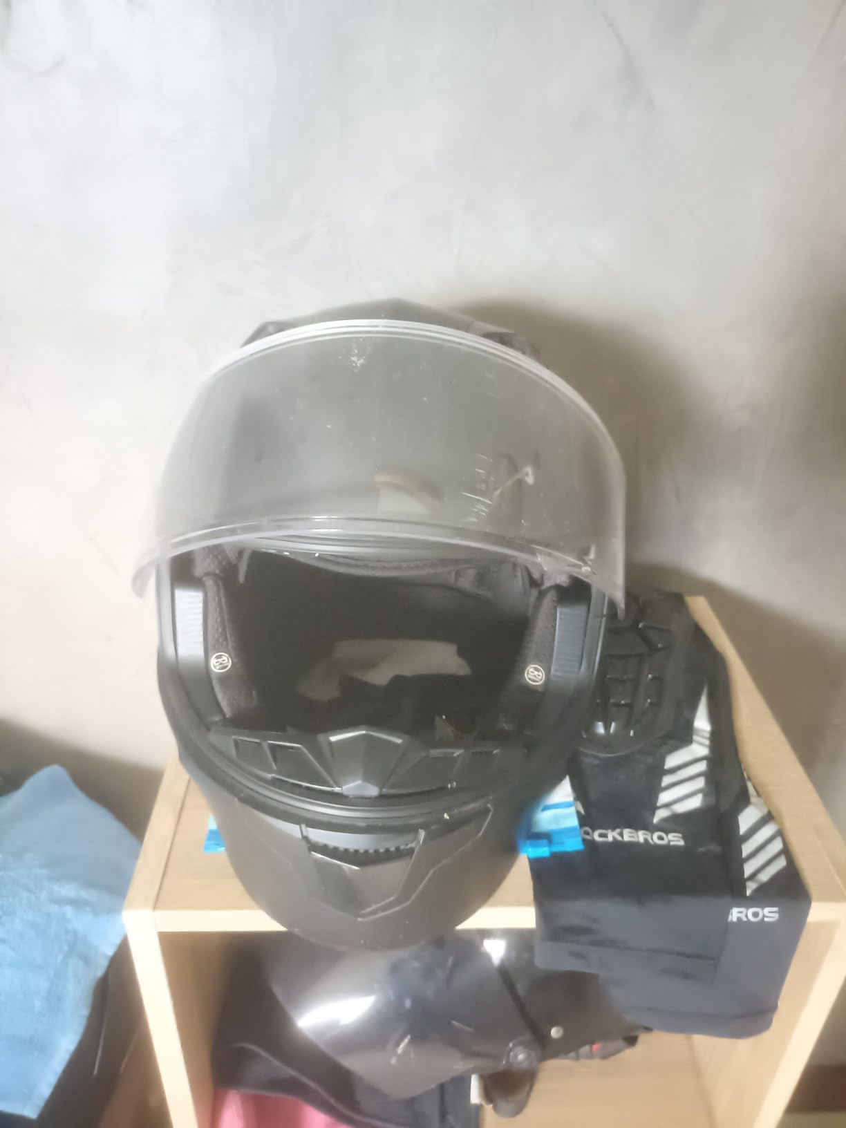 ILM Motorcycle Helmets with Built in Bluetooth Full Face Casco para Moto Dual Visor for Adults Men Women DOT Model-X9 customer photo 2
