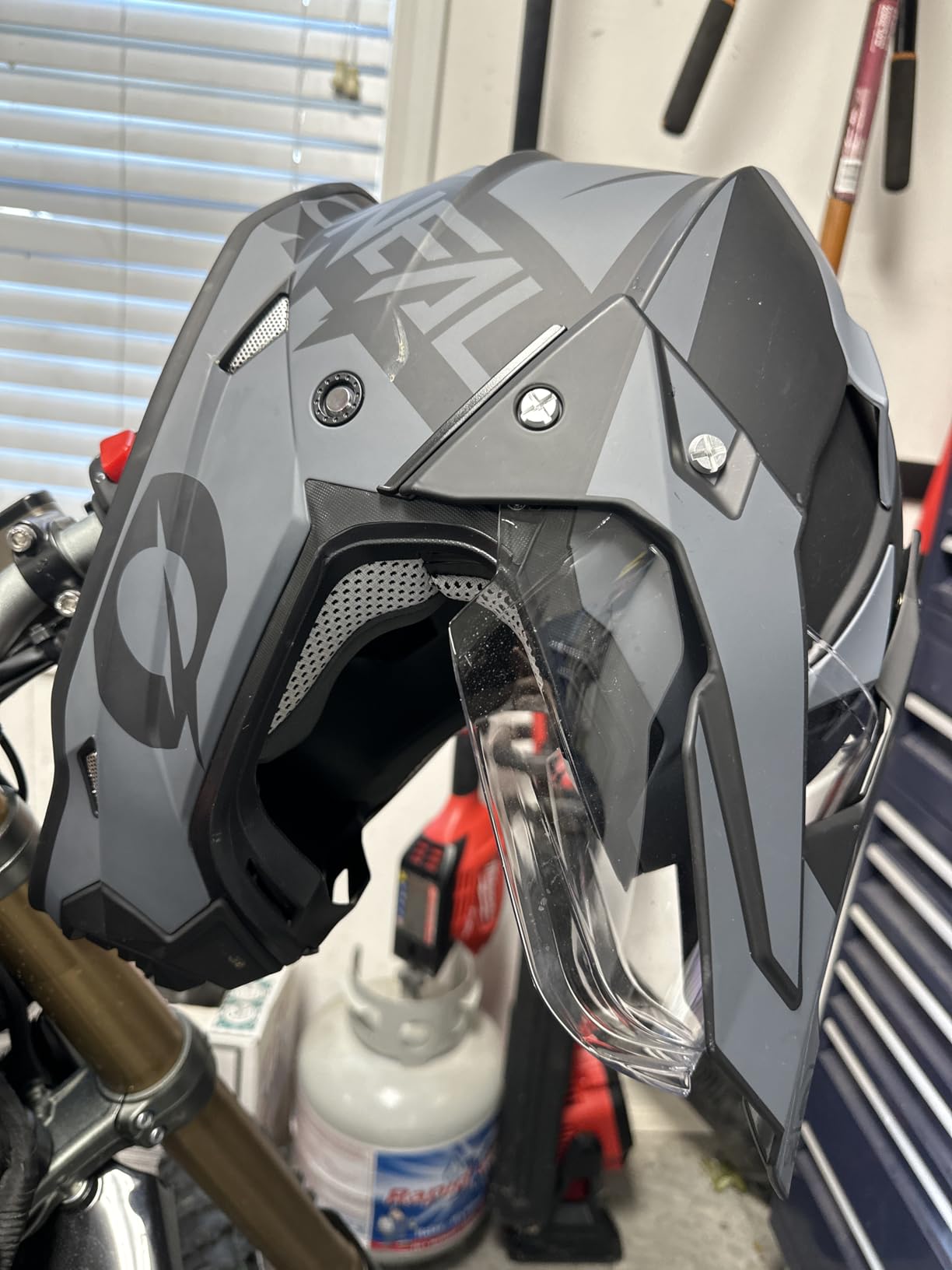 O'Neal Sierra Helmet, Black/Gray MD customer photo 1