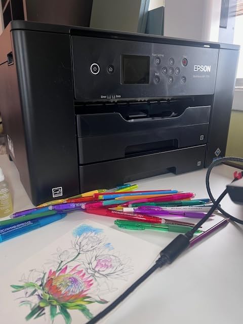 Epson Workforce Pro WF-7310 Wireless Wide-Format Printer with Print up to 13