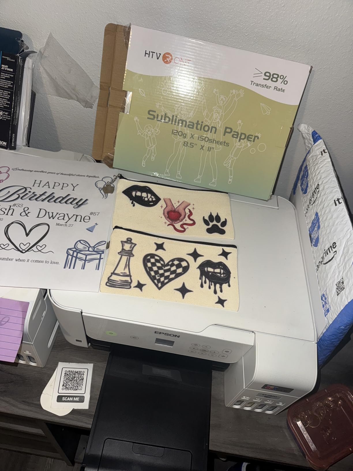 Epson EcoTank ET-2800 Wireless Color All-in-One Cartridge-Free Supertank with Scan and Copy - White customer photo 1
