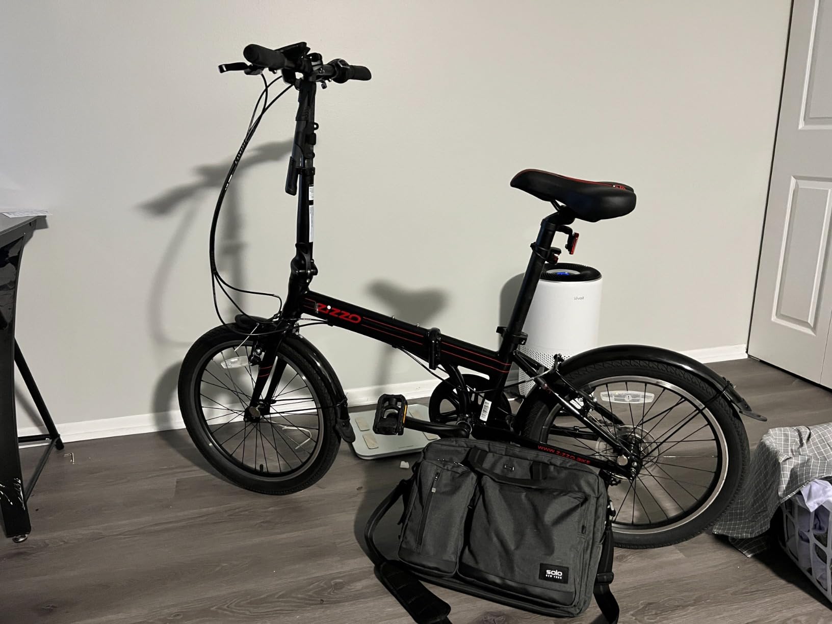 ZiZZO Via 20 inch Folding Bike, Lightweight Aluminum Frame Genuine Shimano 7-Speed 26lb customer photo 1