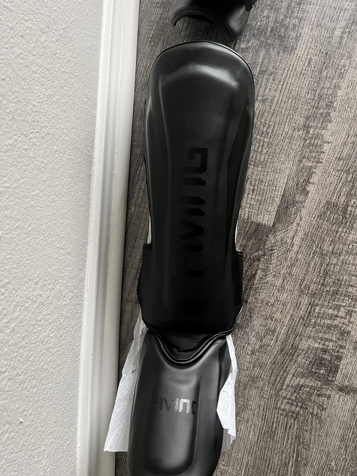 MMA Martial Arts Shin Guards - Padded, Adjustable Muay Thai Leg Guards with Instep Protection for Kickboxing/MMA Training and Sparring - Durable, Professional MMA Equipment customer photo 2