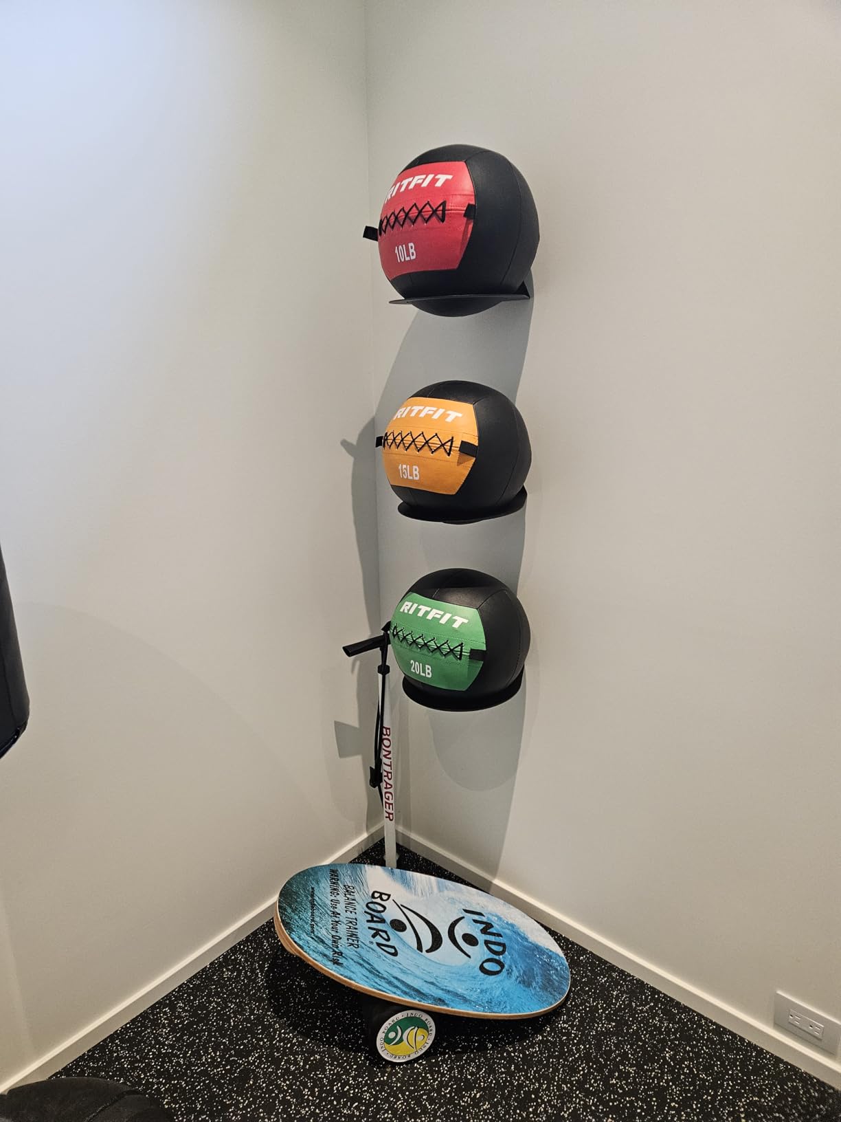 RitFit Soft Medicine Ball/Wall Ball for Strength and Conditioning Workouts, Core Training customer photo 1