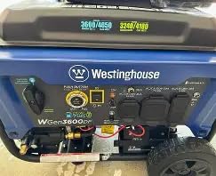 Westinghouse 4650 Peak Watt Portable Generator, RV Ready 30A Outlet, Gas Powered, CO Sensor customer photo 2