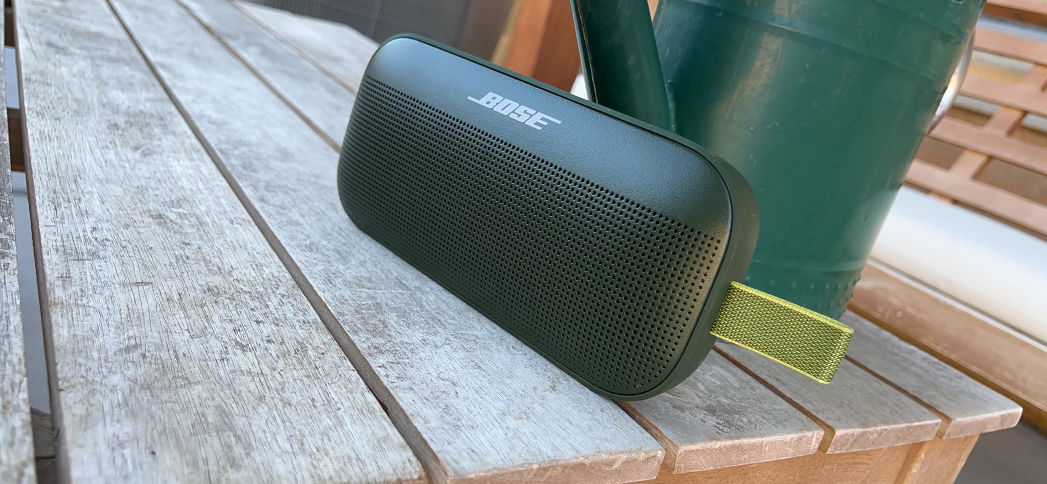 Bose SoundLink Flex Bluetooth Speaker, Portable Speaker with Microphone, Wireless Waterproof Speaker for Travel, Outdoor and Pool Use, Black customer photo 2