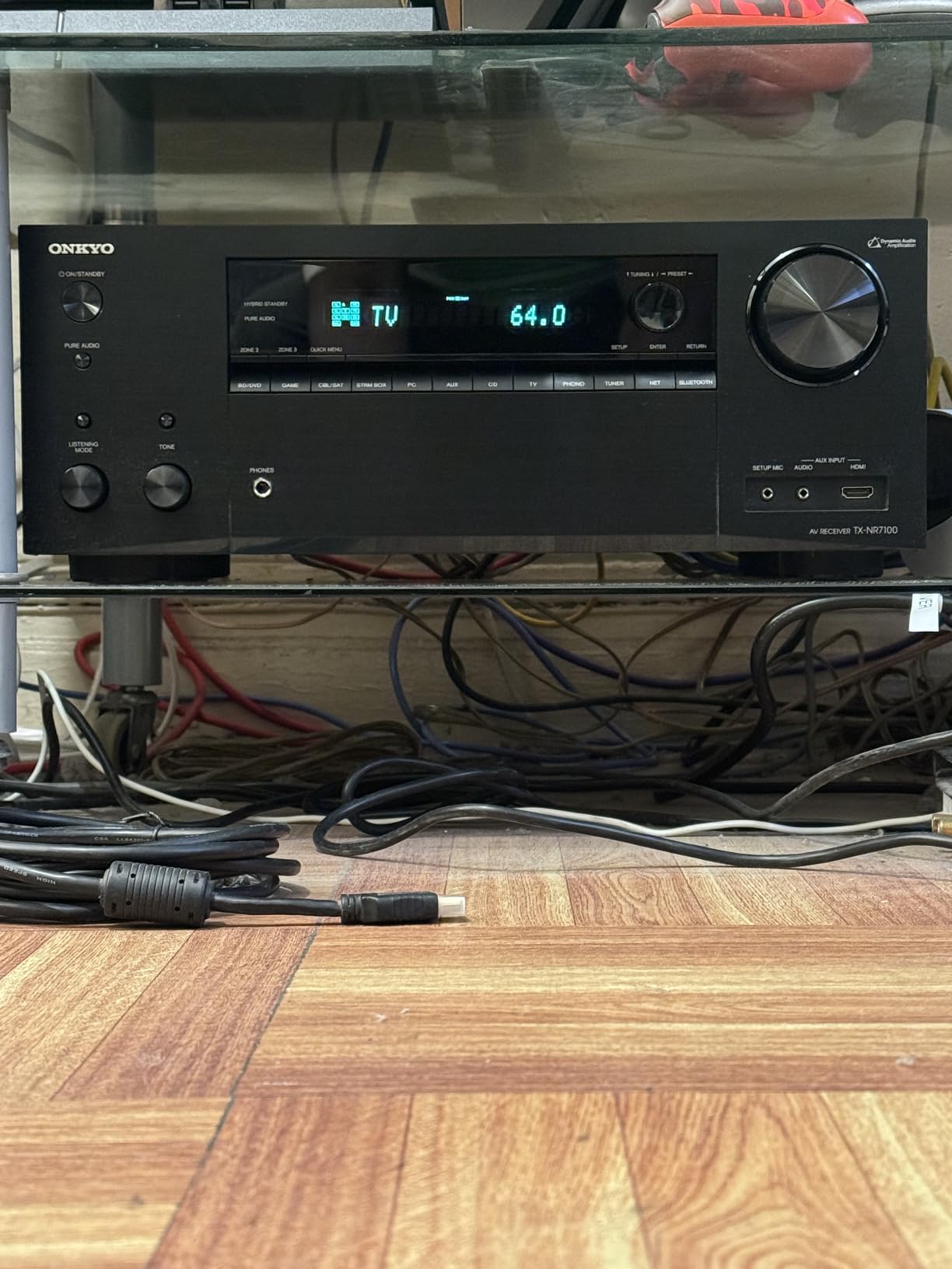 Onkyo TX-NR7100 9.2-Channel AV Receiver - 100 Watts Per Channel, Dirac Live Out of Box, Works with Sonos Certified, THX Certified and More customer photo 2
