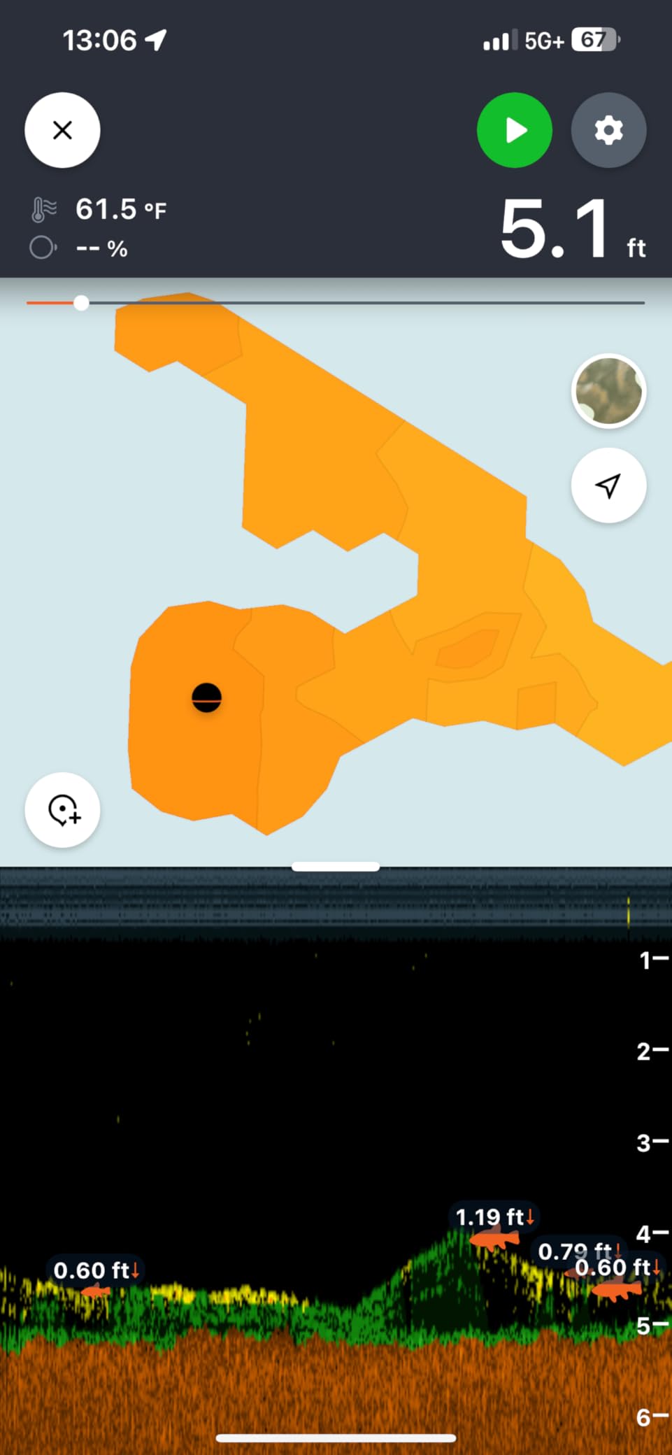 Deeper PRO+ 2 Sonar Fish Finder - Portable Castable Fish Finder for Ice Fishing with GPS customer photo 2