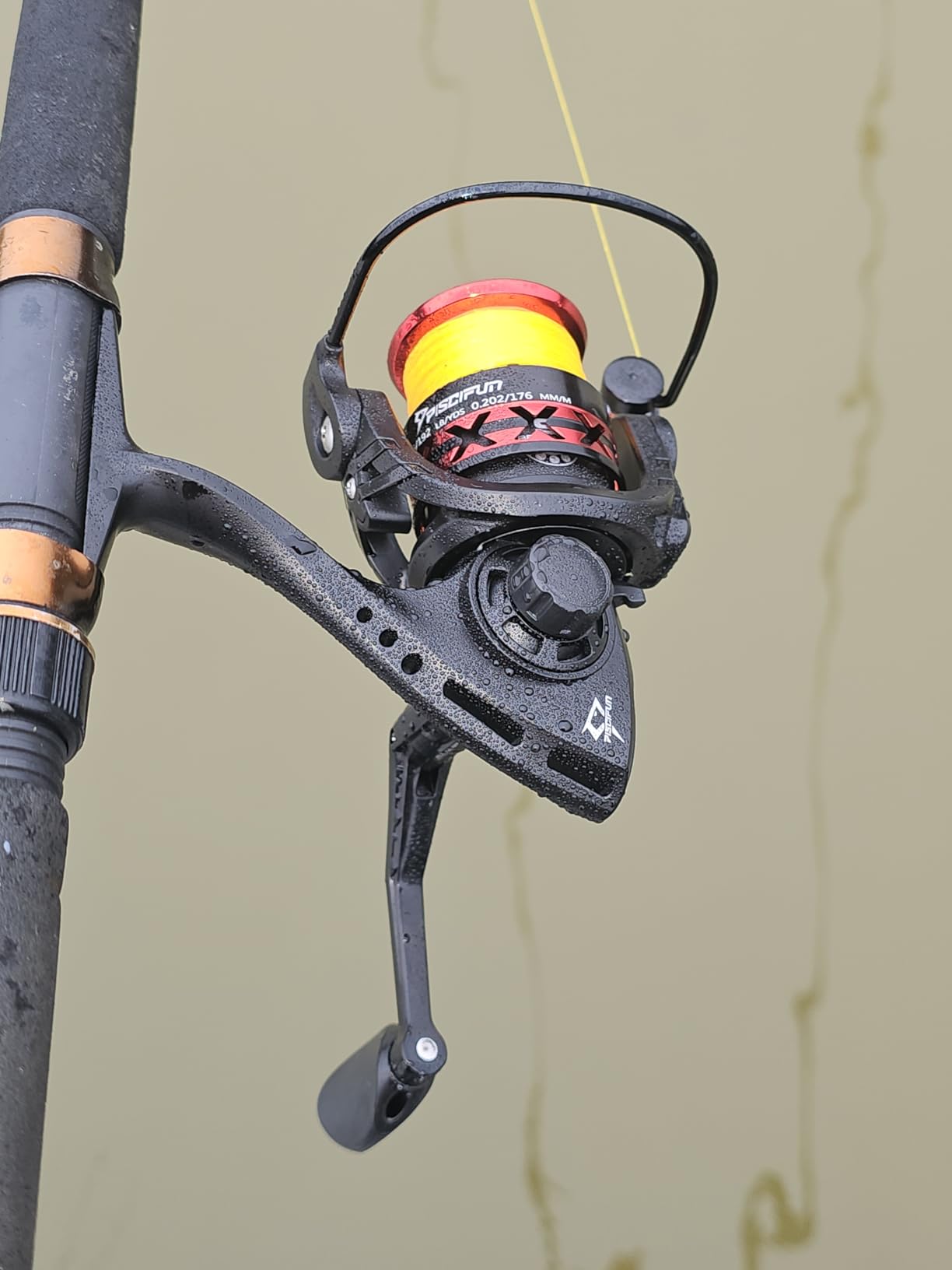 Piscifun Flame Spinning Reels, Lightweight 9+1BB Ultra Smooth Spinning Fishing Reels, 19.8LBs Max Drag customer photo 1