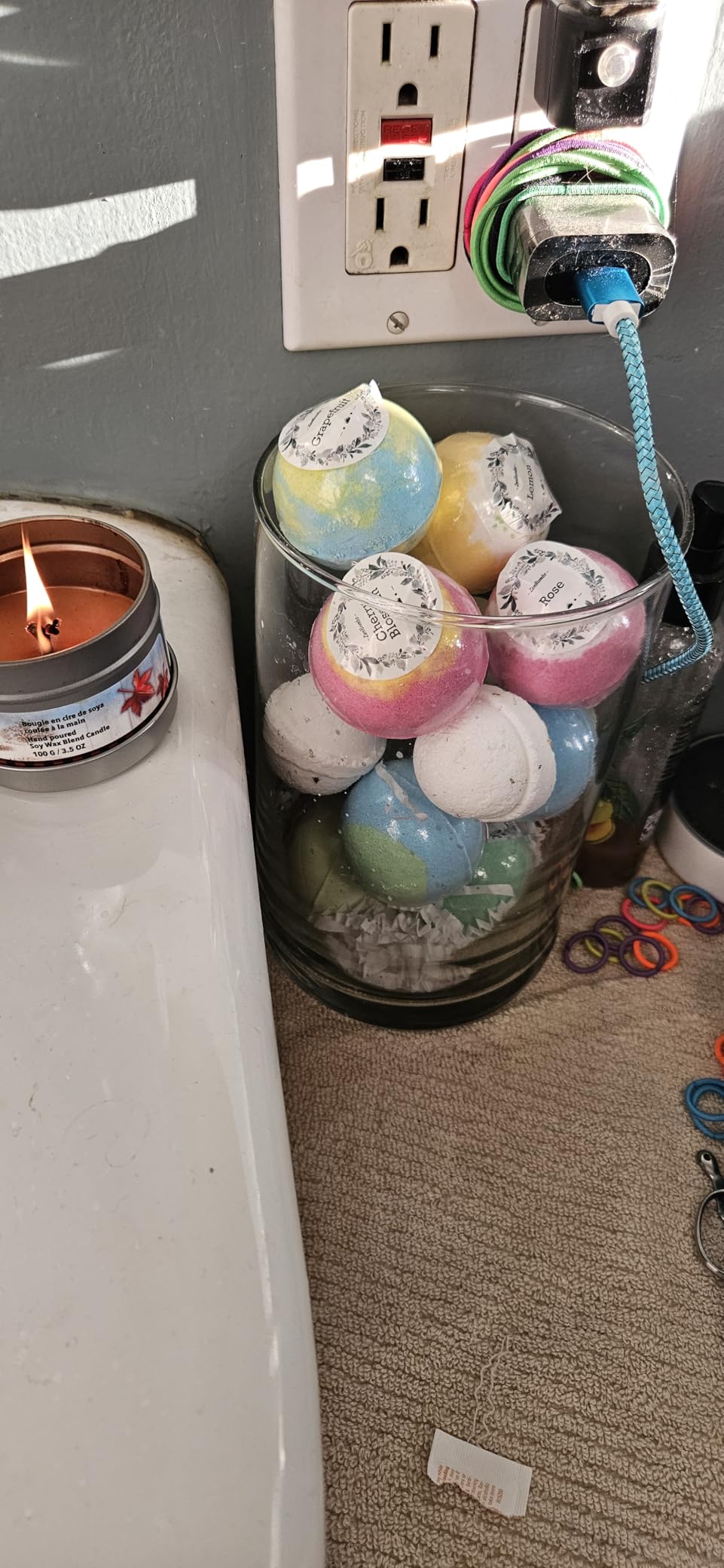 ZenBombs Bath Bombs for Women, 12pcs Handmade Natural Bath Bomb, Stocking Stuffers, Mothers Day Presents for Mom customer photo 1
