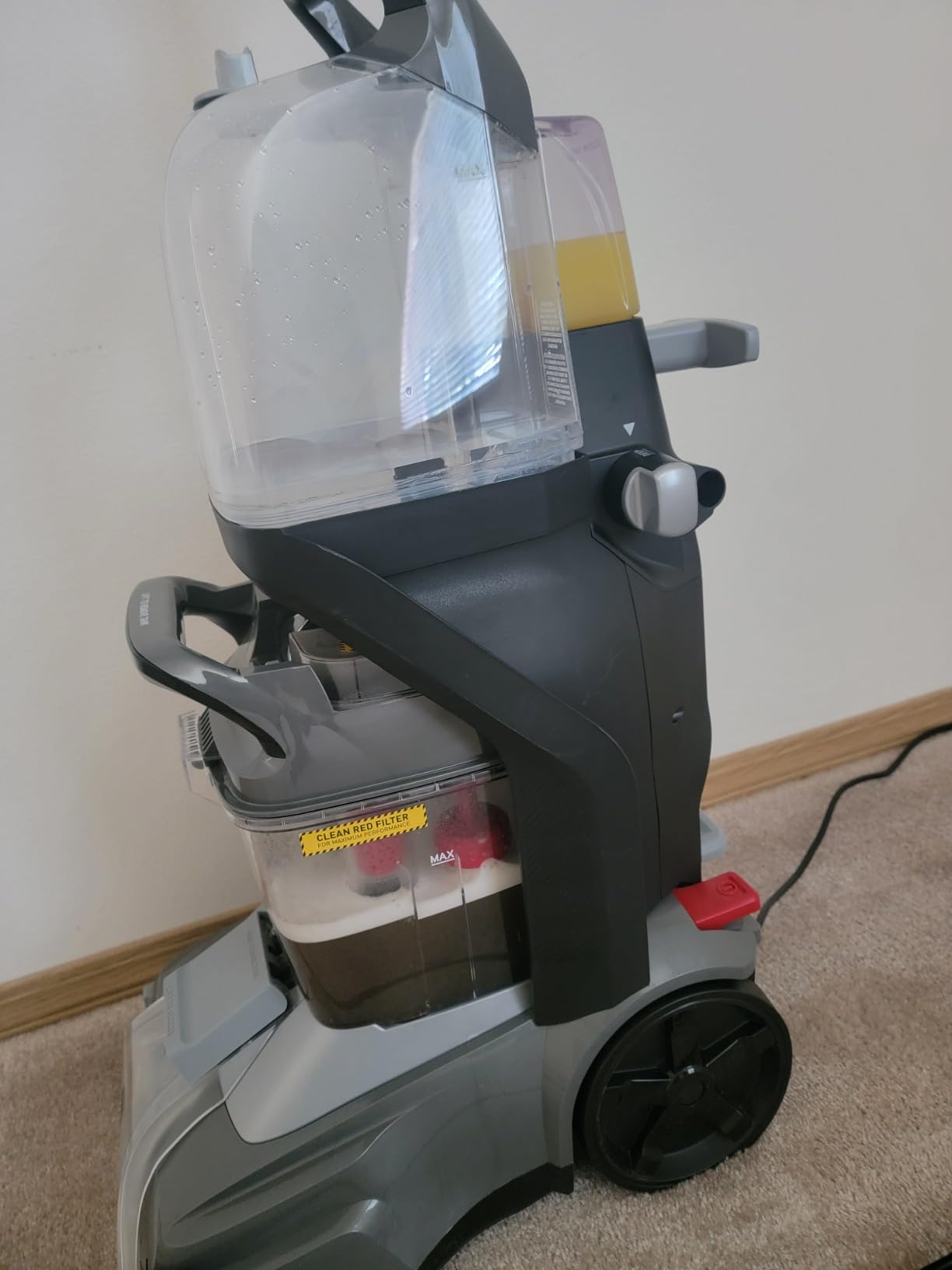 Hoover PowerScrub XL Pet Carpet Cleaner Machine, Upright Shampooer, FH68050 customer photo 1