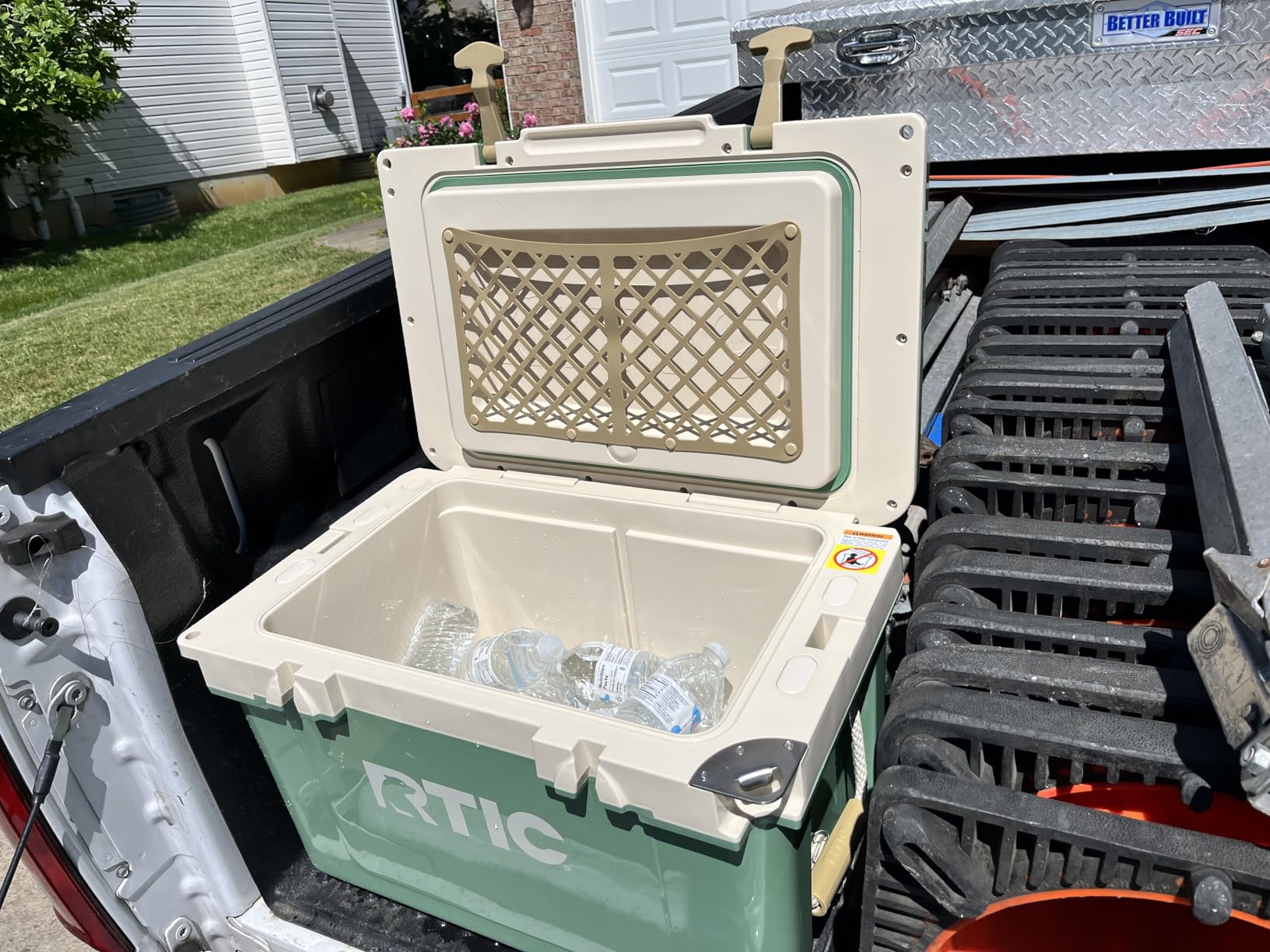 RTIC Ultra-Light Hard Cooler Insulated Portable Ice Chest Box for Beach, Drink, Beverage, Camping, Picnic, Fishing, Boat, Barbecue, 30% Lighter Than Rotomolded Coolers customer photo 2