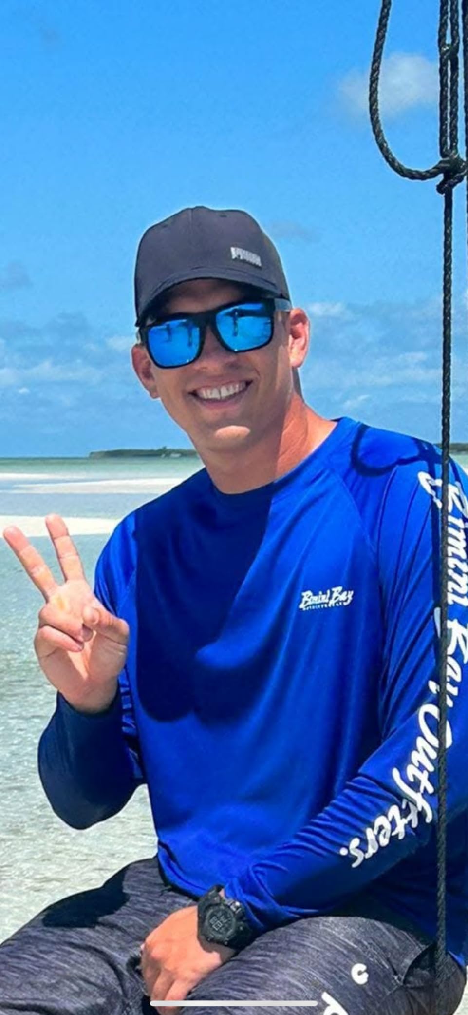 Maui Jim Men's Rincon Fishing and Watersports Rectangular Sunglasses customer photo 1