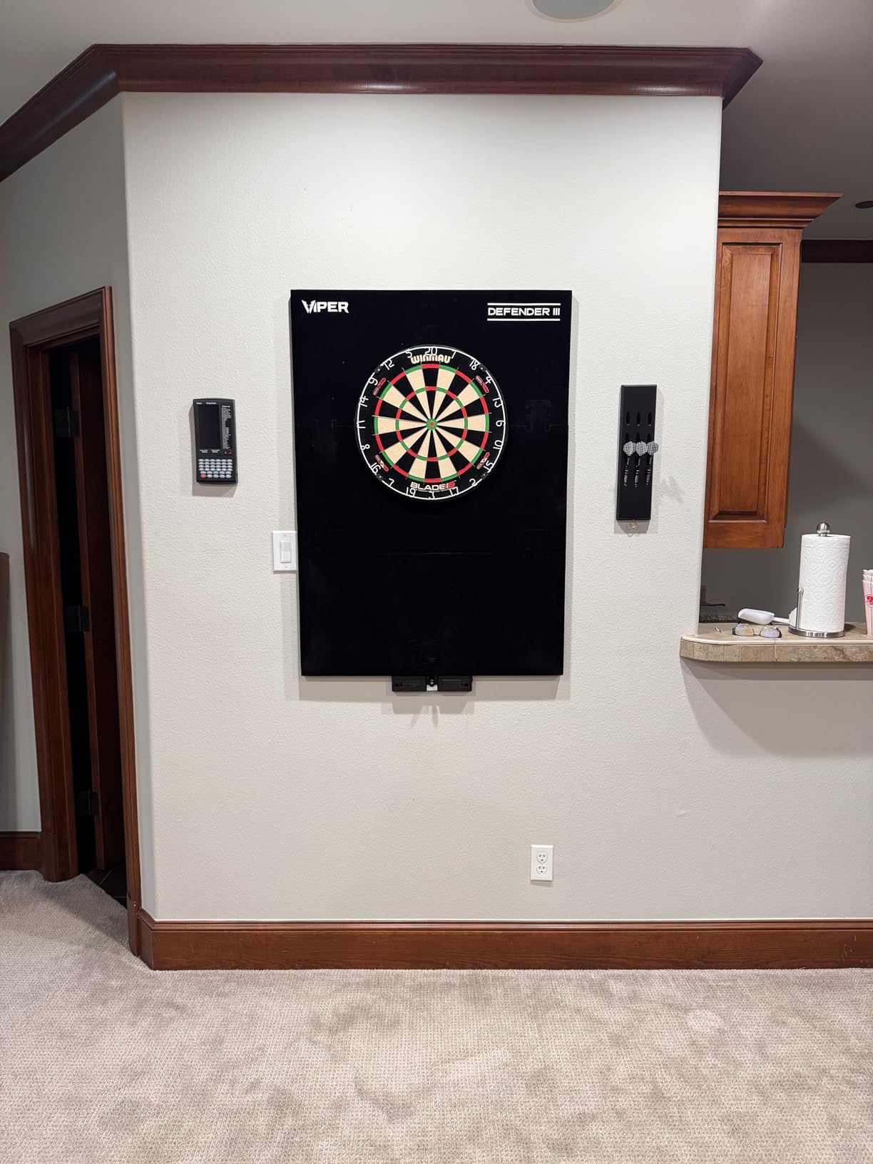 WINMAU Darts Blade 6 Dual Core Professional Dartboard with Official Tournament Specifications | Endorsed by The PDC customer photo 1