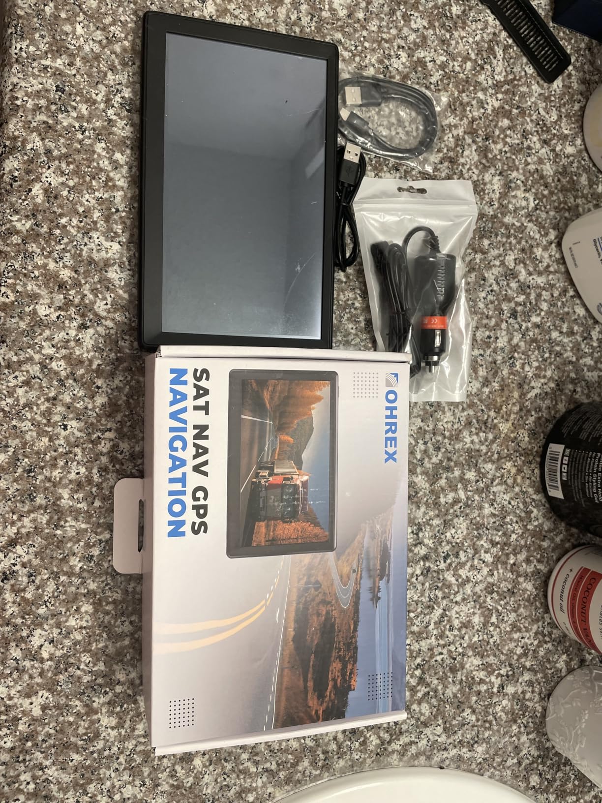 OHREX N900 Truck GPS Commercial Drivers 2026, Trucker GPS for Semi Truck, 9 inch GPS Navigator for Car, Lifetime Free Maps Updates, Custom Truck Routing customer photo 1