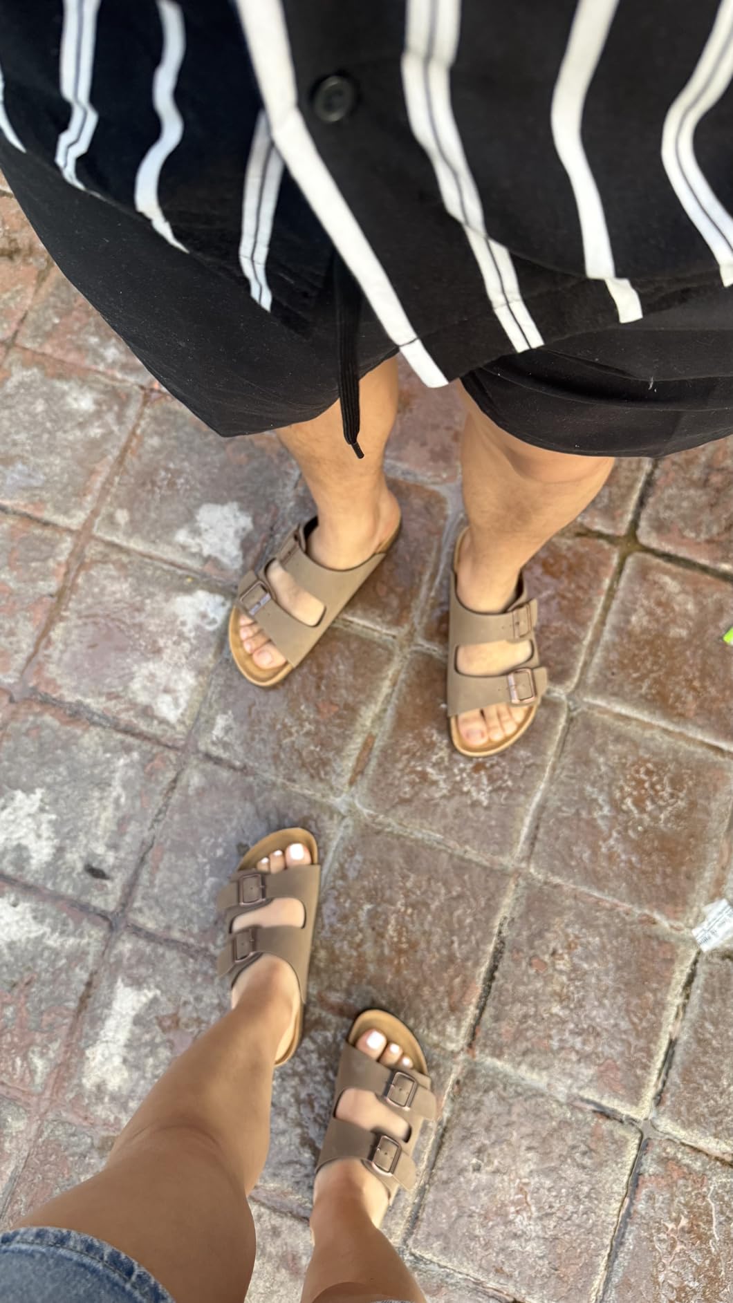 Nautica Lane Cork Footbed Mens Sandals, Adjustable Buckle Comfort Slides customer photo 1
