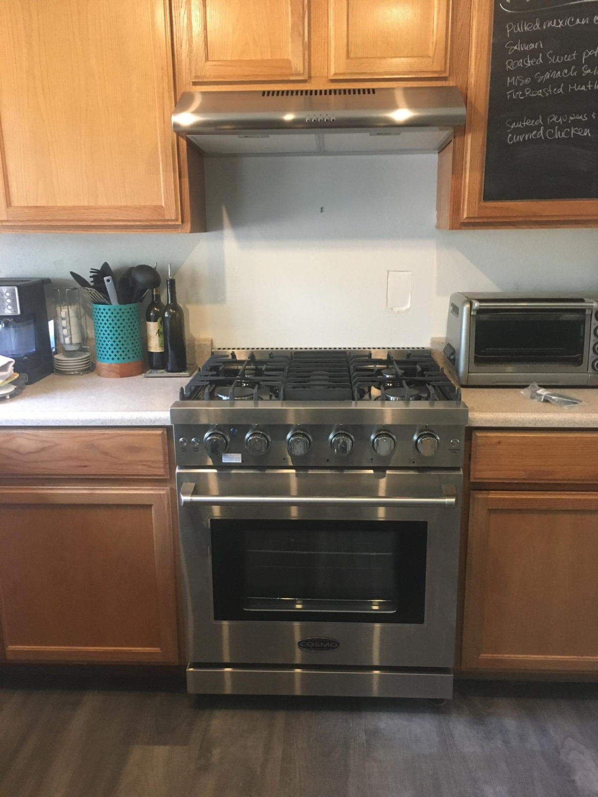 COSMO COS-EPGR244 24 in. Haven Collection 3.73 cu. ft. Gas Range with 4 Sealed Burners, Cast Iron Grates, Convection Oven, Stainless Steel customer photo 1