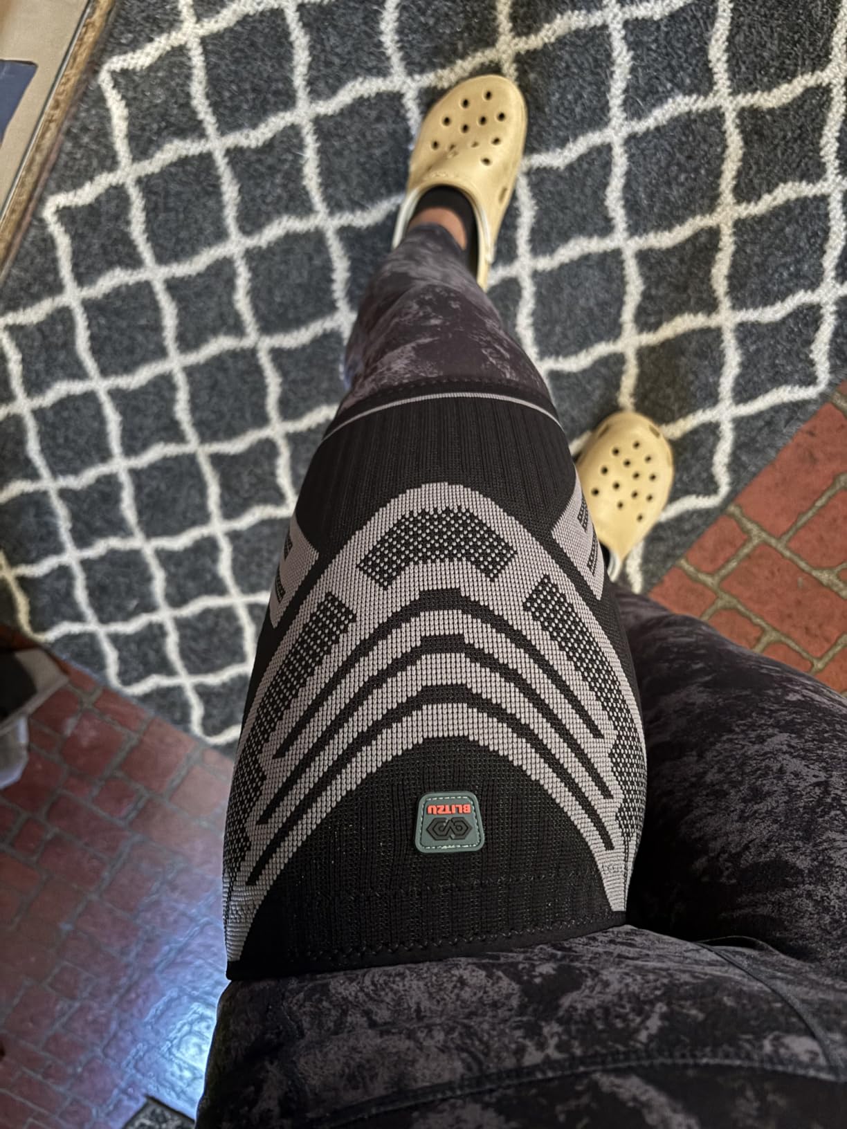 BLITZU Hamstring Compression Sleeve 1 Pair, Upper Leg Sleeves, Thigh, Quad & Groin Support for Men and Women customer photo 1
