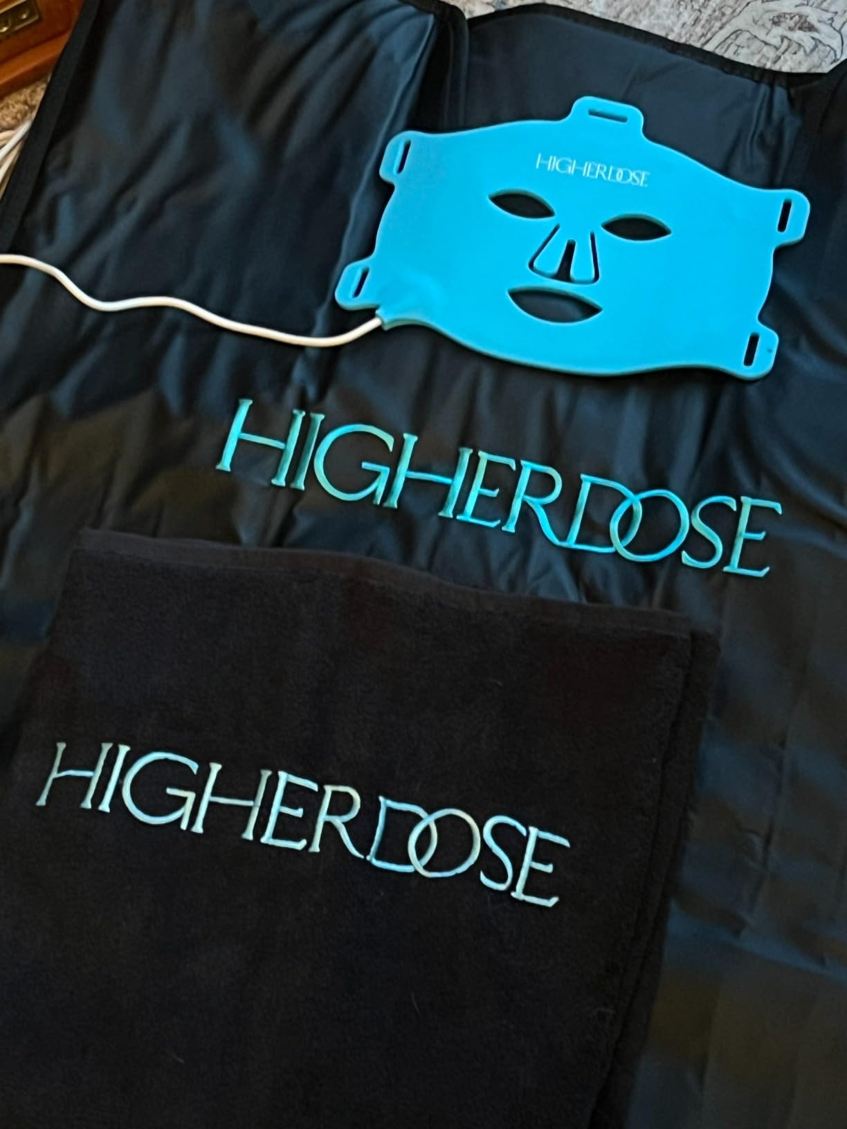 HigherDOSE Infrared Sauna Blanket - Sauna Blanket with Low EMF for Personal Sauna at Home - Portable Infrared Sauna for Full-Body Detox, Muscle Recovery & Glowing Skin - Home Spa Experience customer photo 1