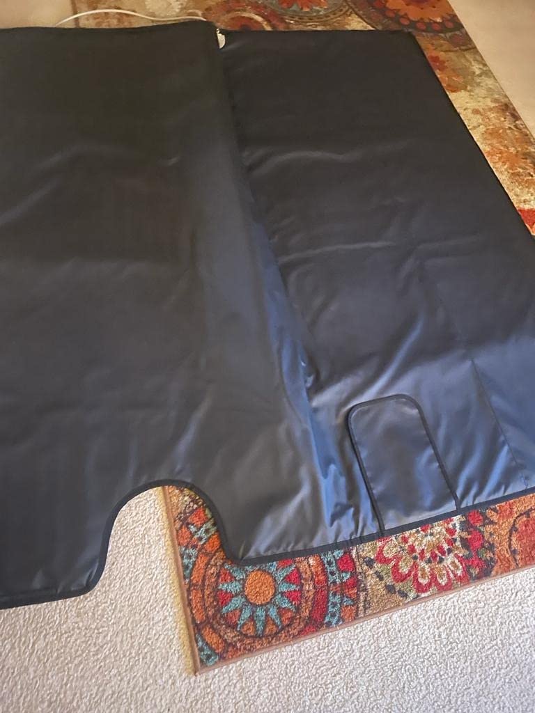 HigherDOSE Infrared Sauna Blanket - Sauna Blanket with Low EMF for Personal Sauna at Home - Portable Infrared Sauna for Full-Body Detox, Muscle Recovery & Glowing Skin - Home Spa Experience customer photo 2