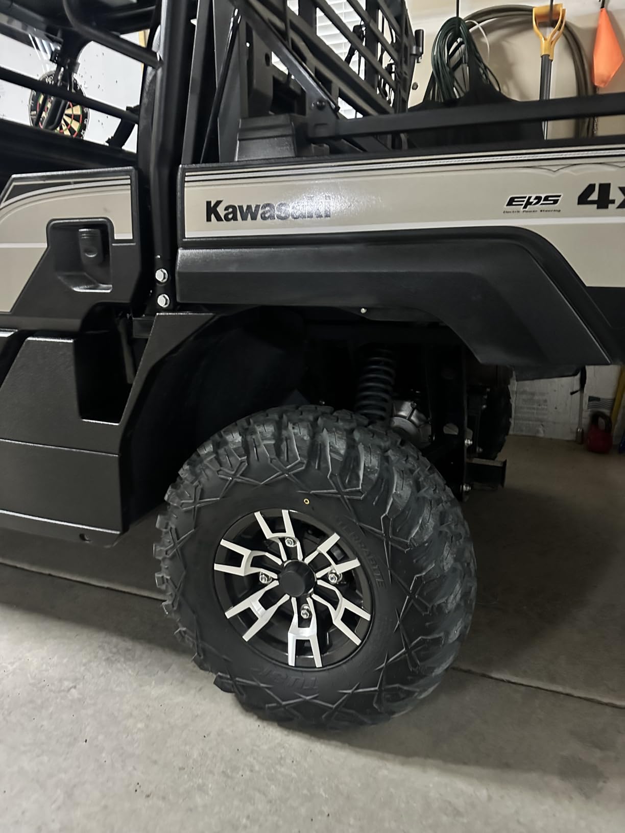 Tusk Terrabite Set of 4 UTV/ATV Tires - 27x9-12 Front & 27x11-12 Rear - 8-Ply Rated Radial Construction, 3/4 Deep Tread, Medium-Hard Terrain, High Load Capacity, Heavy Duty Sidewall Tread Armor customer photo 1