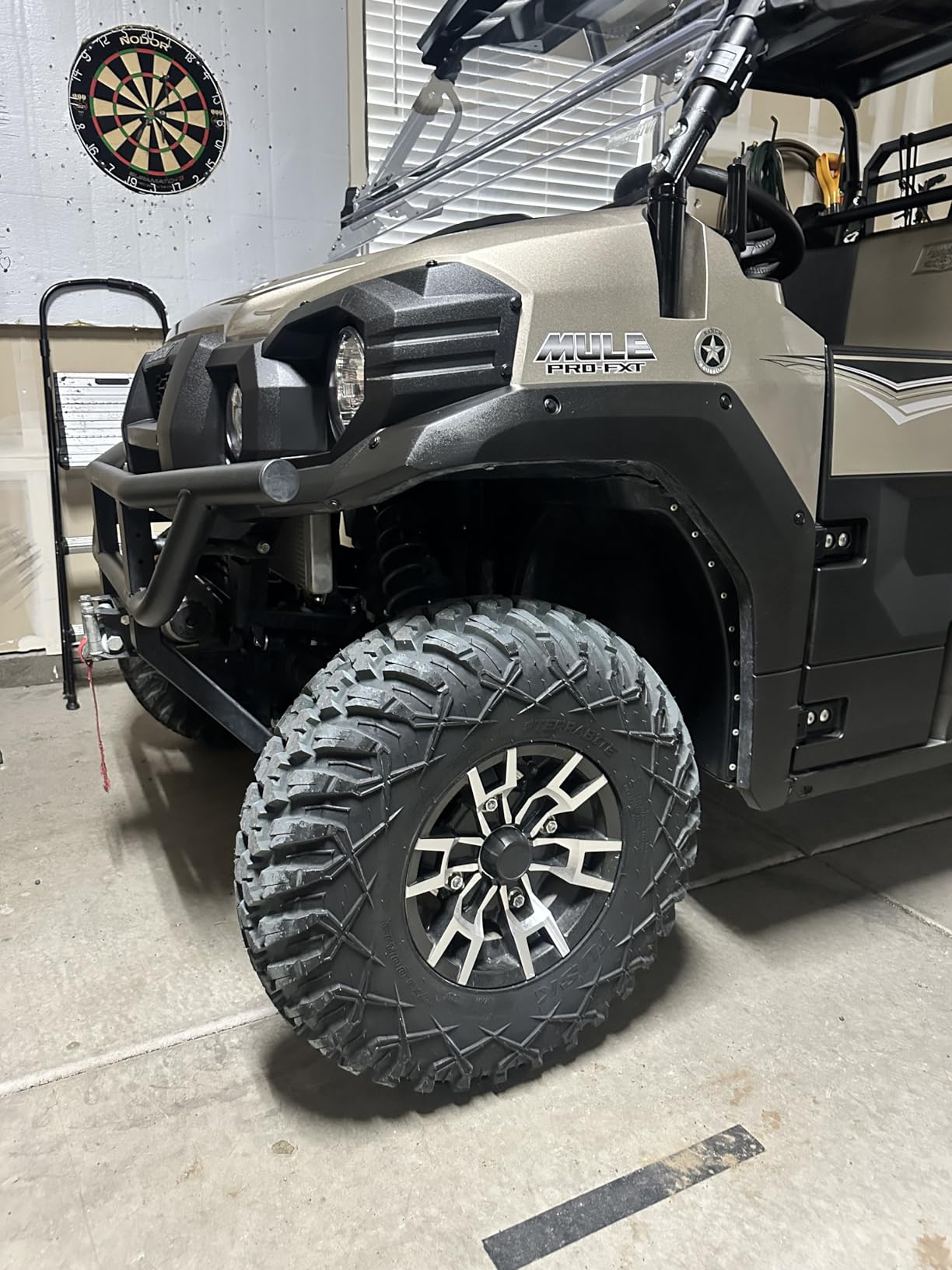 Tusk Terrabite Set of 4 UTV/ATV Tires - 27x9-12 Front & 27x11-12 Rear - 8-Ply Rated Radial Construction, 3/4 Deep Tread, Medium-Hard Terrain, High Load Capacity, Heavy Duty Sidewall Tread Armor customer photo 2