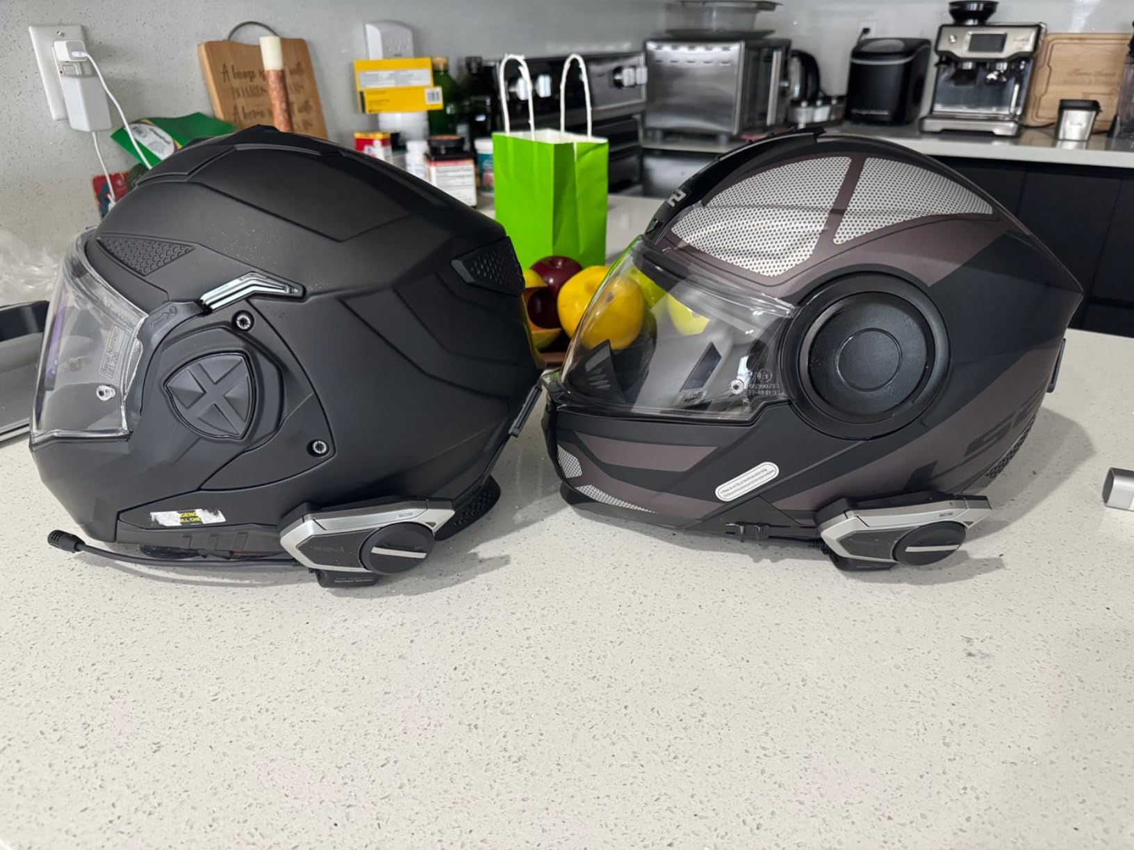 Sena 50S Motorcycle Jog Dial Communication Bluetooth Headset w/Sound by Harman Kardon Integrated Mesh Intercom System customer photo 2