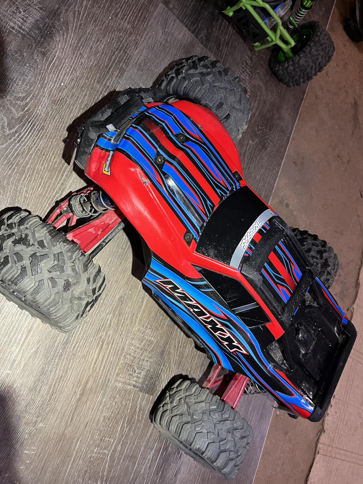 Traxxas Maxx Wide Green 1:10 RC Model Car Monster Truck 4WD RTR 2.4GHz customer photo 2