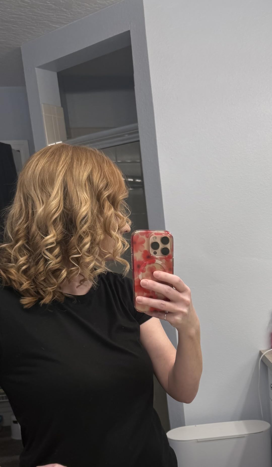 Remington Shine Therapy Argan Oil & Keratin Infused 1/2-1 Inch Tapered Curling Wand for Natural Curls, Includes Heat Glove customer photo 2