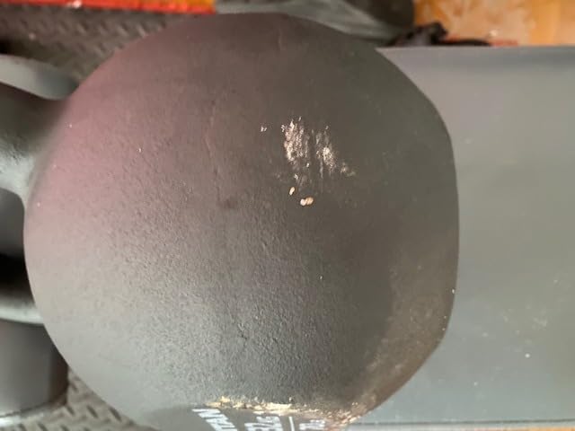 Titan Fitness Cast Iron Kettlebell, Single Piece Casting, KG and LB Markings, Full Body Workout customer photo 2