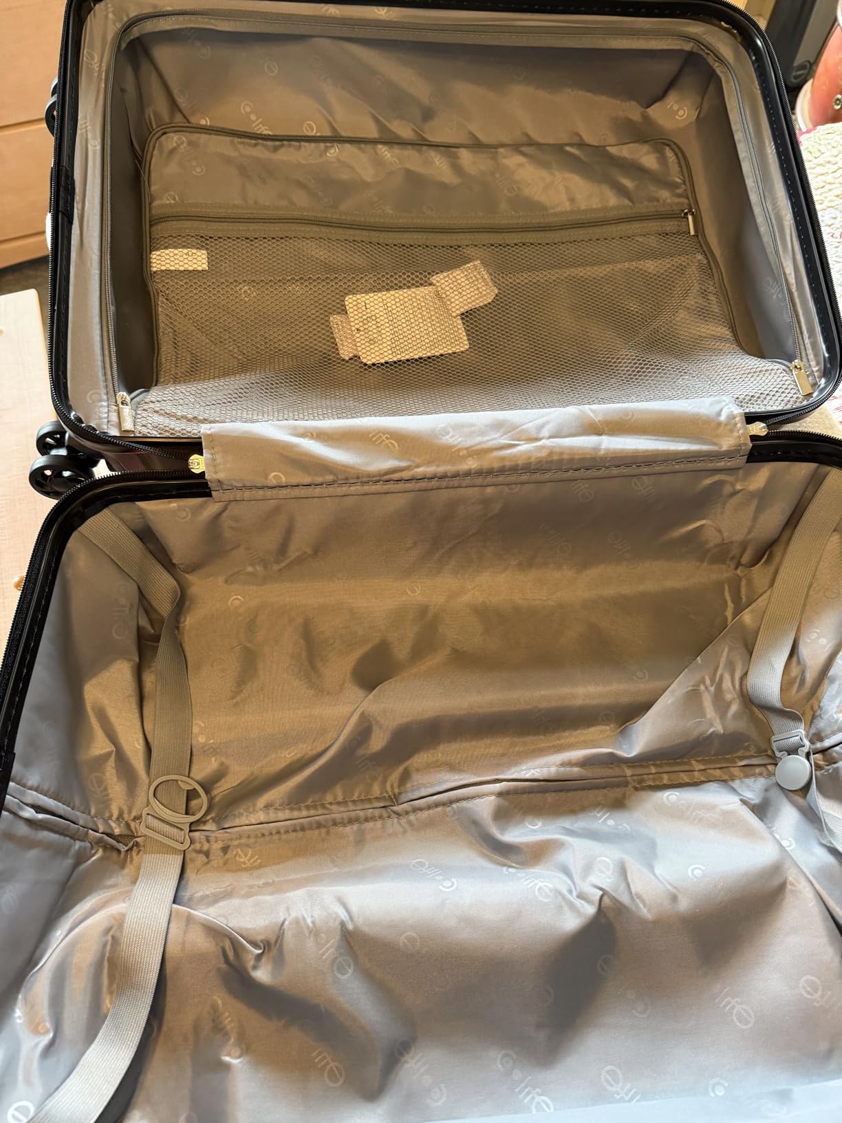 SHOWKOO Luggage Sets, 3 Piece Hard Shell Suitcase Set with Spinner Wheels, Blue customer photo 1