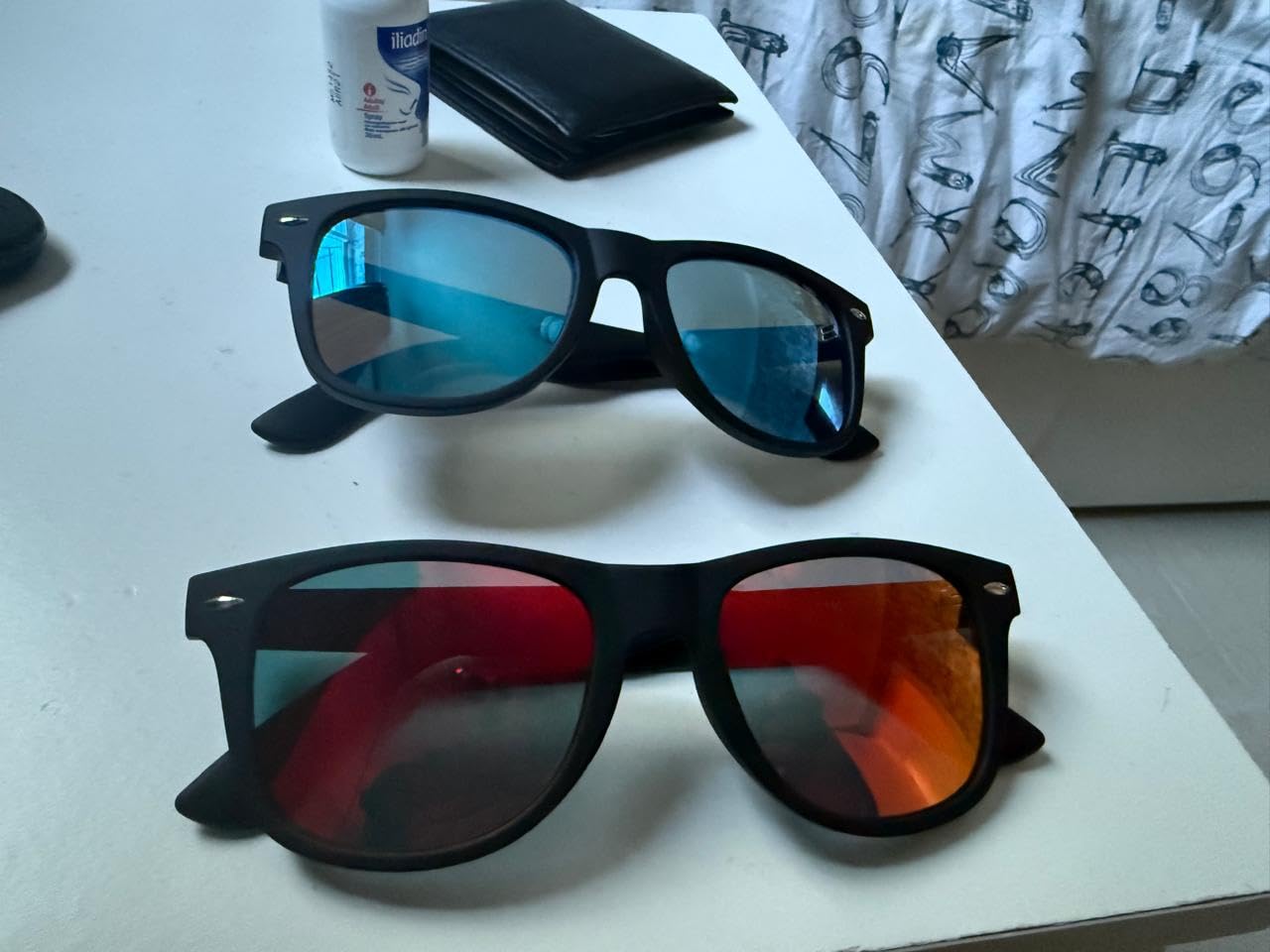 DEMIKOS Sunglasses Men Polarized Sunglasses for Mens Womens Retro Mirror Lens for Driving Fishing UV Protection customer photo 1