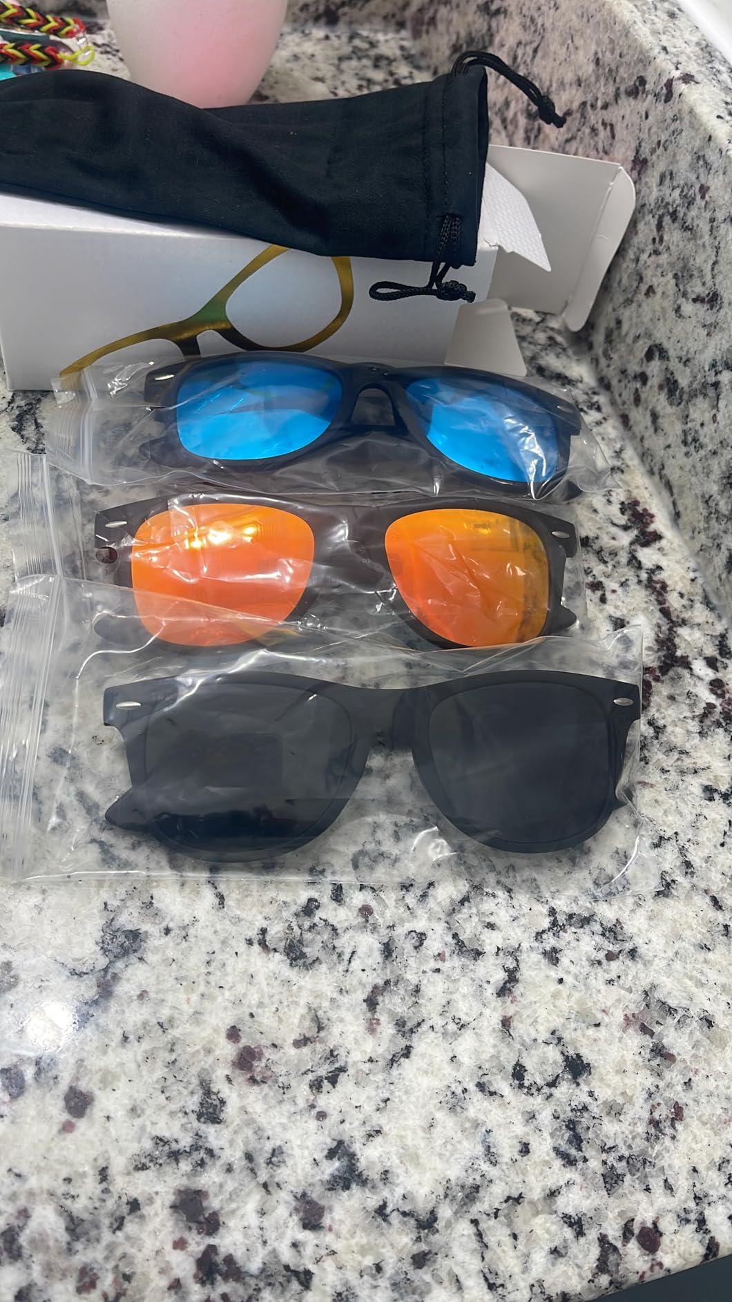 DEMIKOS Sunglasses Men Polarized Sunglasses for Mens Womens Retro Mirror Lens for Driving Fishing UV Protection customer photo 2