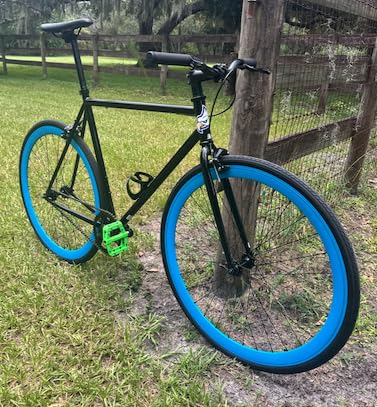 AVASTA Single-Speed Fixed Gear Fixie Bike, Flip Flop Hub Urban Commuter Bicycle, 50/54/58cm Frame, Multiple Colors customer photo 1