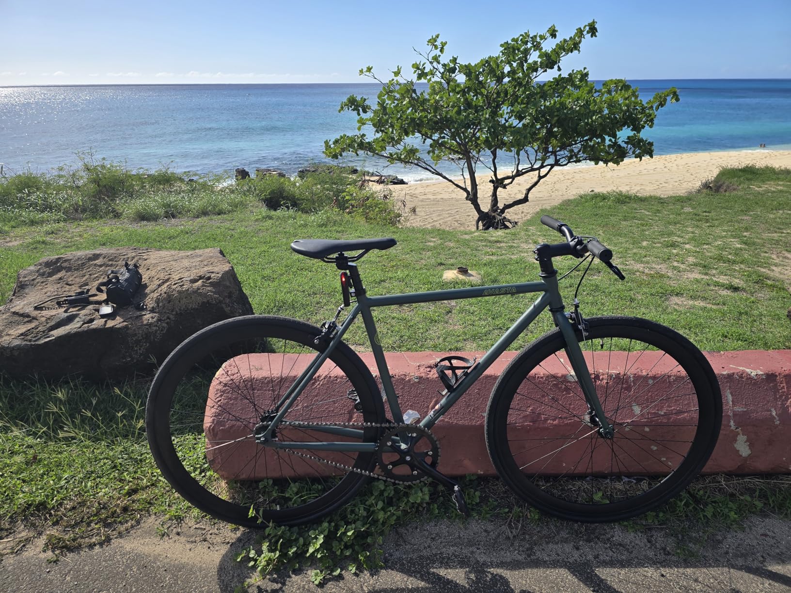 AVASTA Single-Speed Fixed Gear Fixie Bike, Flip Flop Hub Urban Commuter Bicycle, 50/54/58cm Frame, Multiple Colors customer photo 2