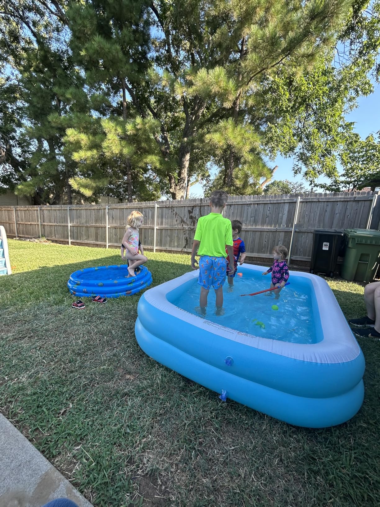 Sumbee Inflatable Swimming Pool for Kids Ages 4-8-12 & Adults, 79