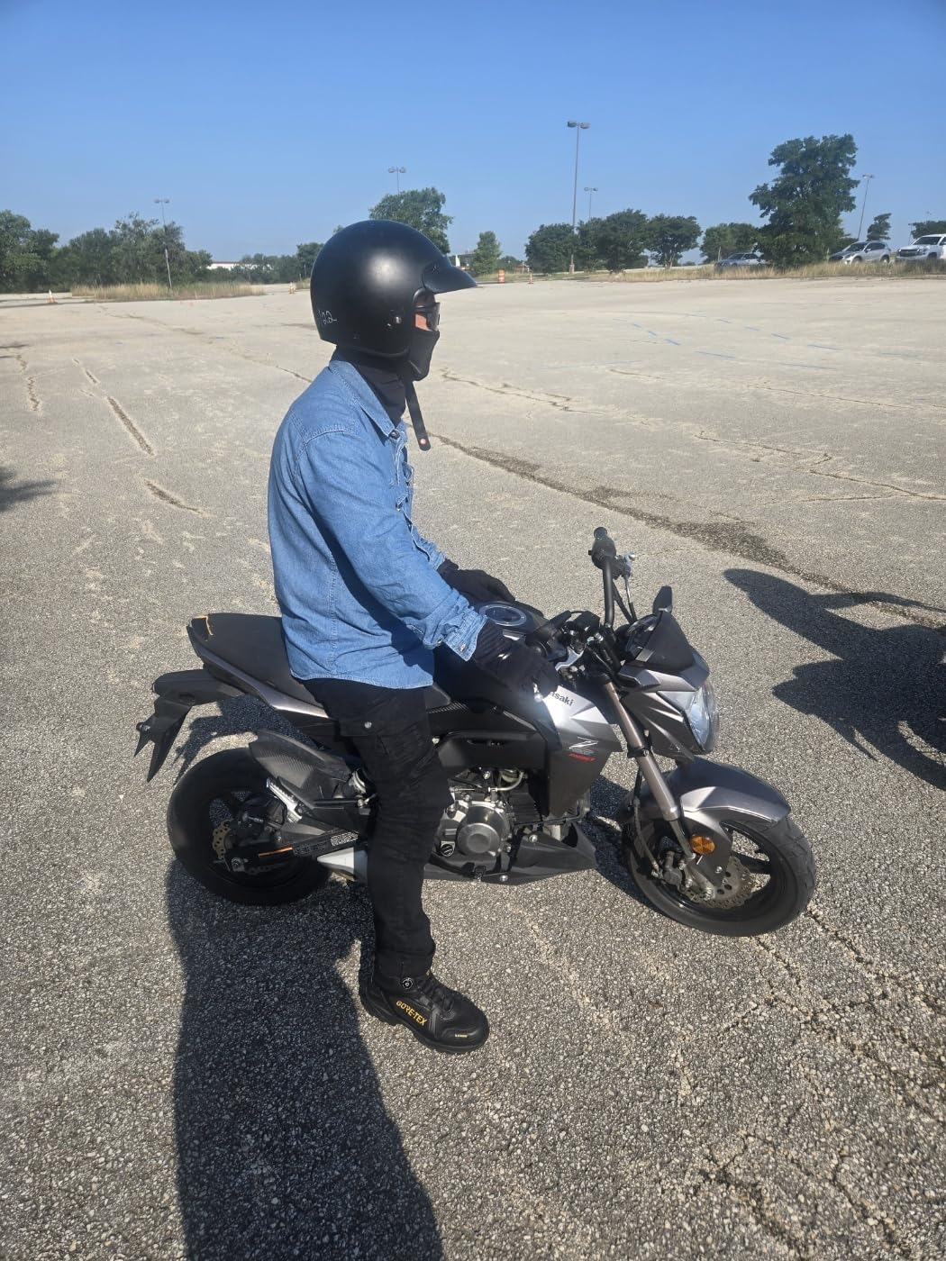 Motorcycle Pants for Men with CE Level 2 Armor, Protective Riding Jeans, Durable Stretch Denim for Adventure & All Season customer photo 1