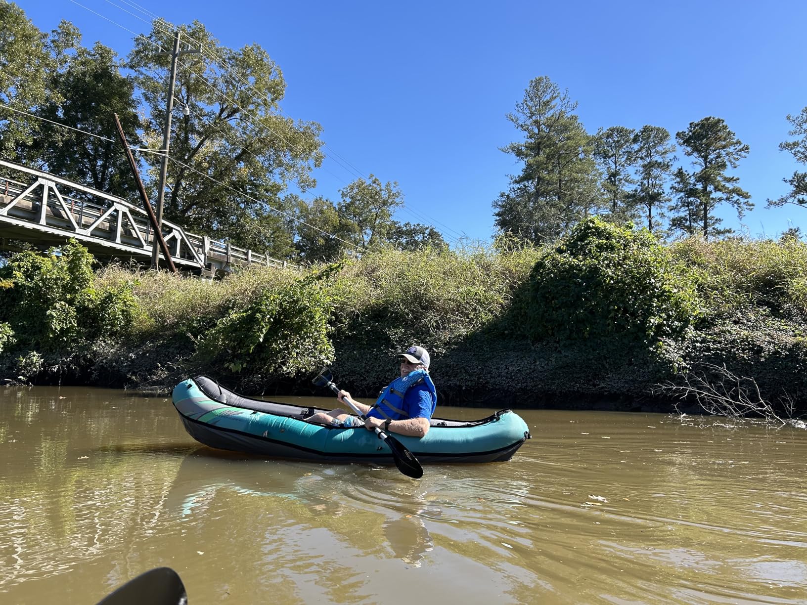 Bestway Hydro Force Inflatable Kayak Set | Includes Seat, Paddle, Hand Pump, Storage Carry Bag | Great for Adults, Kids and Families customer photo 2