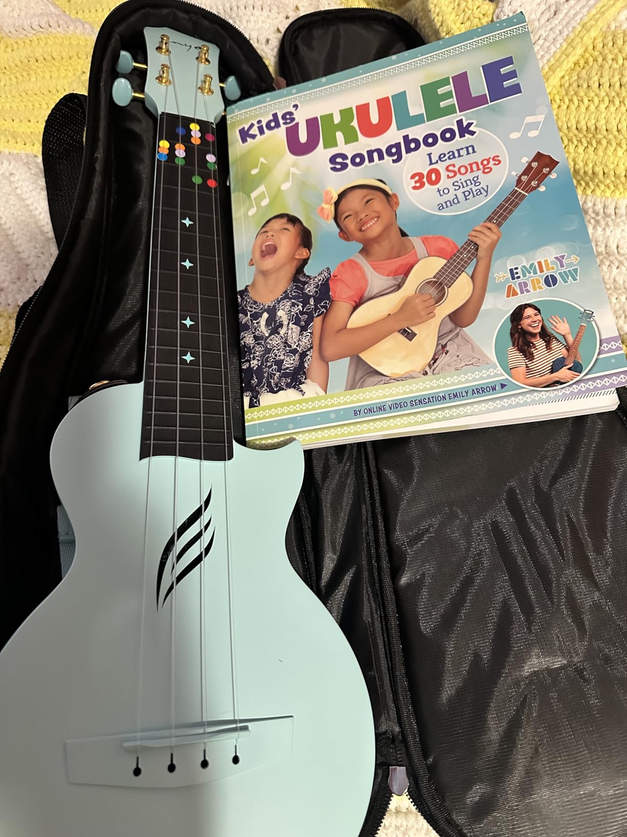 Enya Tenor Ukulele 26 Inch Carbon Fiber Cutaway Travel Ukelele for Adult with Beginner Bundle Kit (Nova U Pro Black) customer photo 2