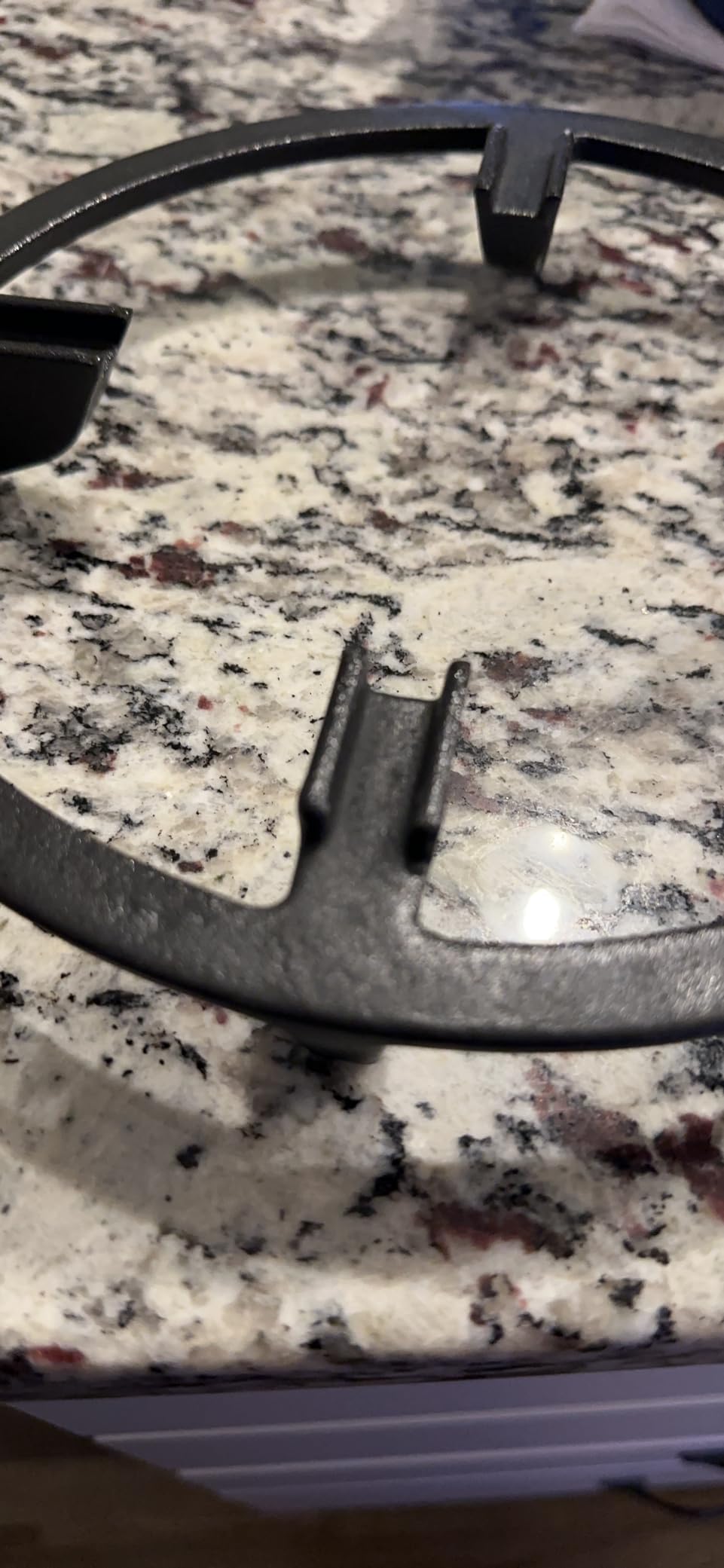 Wok Ring, 9 Inch Wok Support Ring Gas Stove Cast Iron Non Slip Gas Stove Top Burner Rings Wok Pan Stand Holder Gas Range Replacement Parts for GE, KitchenAid, Samsung, Whirlpool, Kenmore, Frigidaire customer photo 2