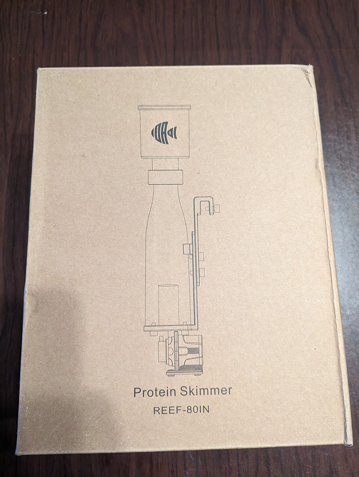 IOAOI Protein Skimmers for Saltwater Aquariums, Hang On Protein Skimmer for Fish Tanks up to 80 Gallons, DC Pinwheel Pump with Controller, Not for Rimmed Tank customer photo 1