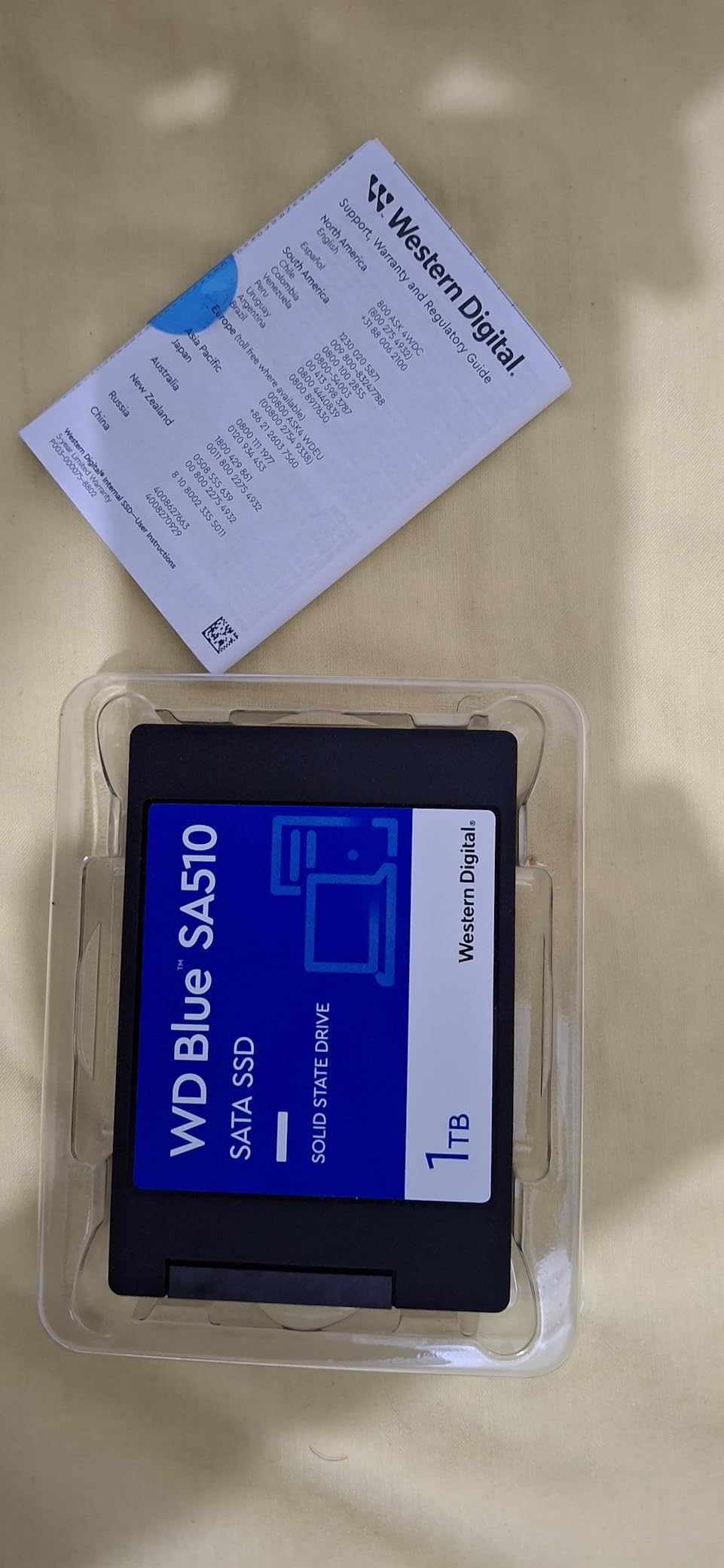 Western Digital 1TB WD Blue SA510 SATA Internal Solid State Drive SSD customer photo 1